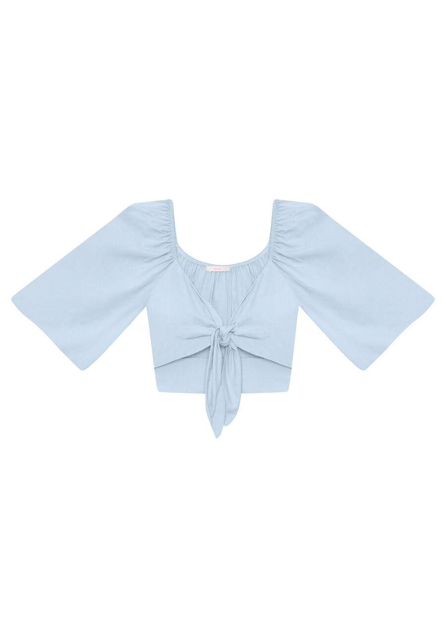 Blusa Cropped Amarração Japha, . Blusa Cropped Amarração Japha, , large.