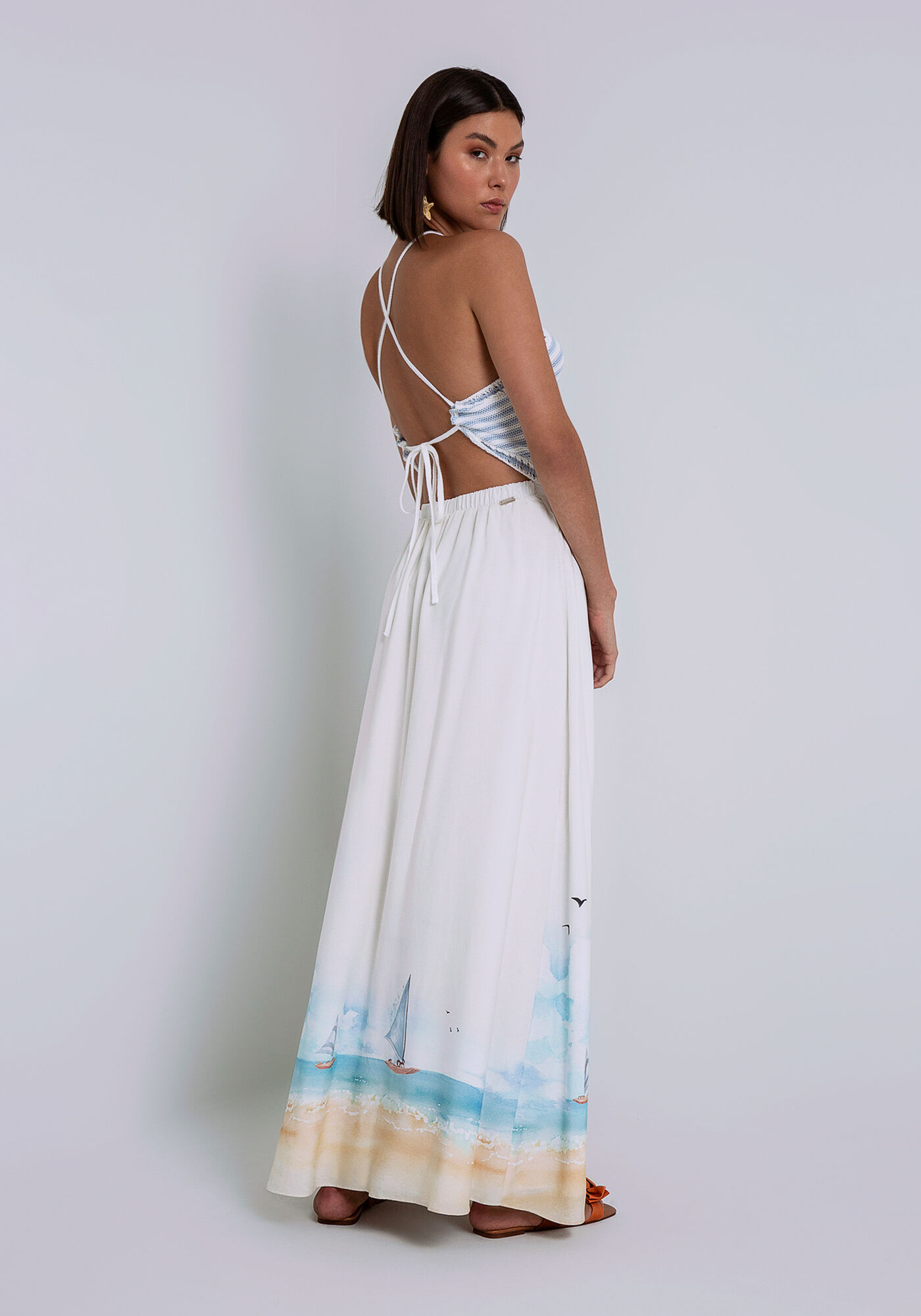 Lez a lez vestido longo hotsell