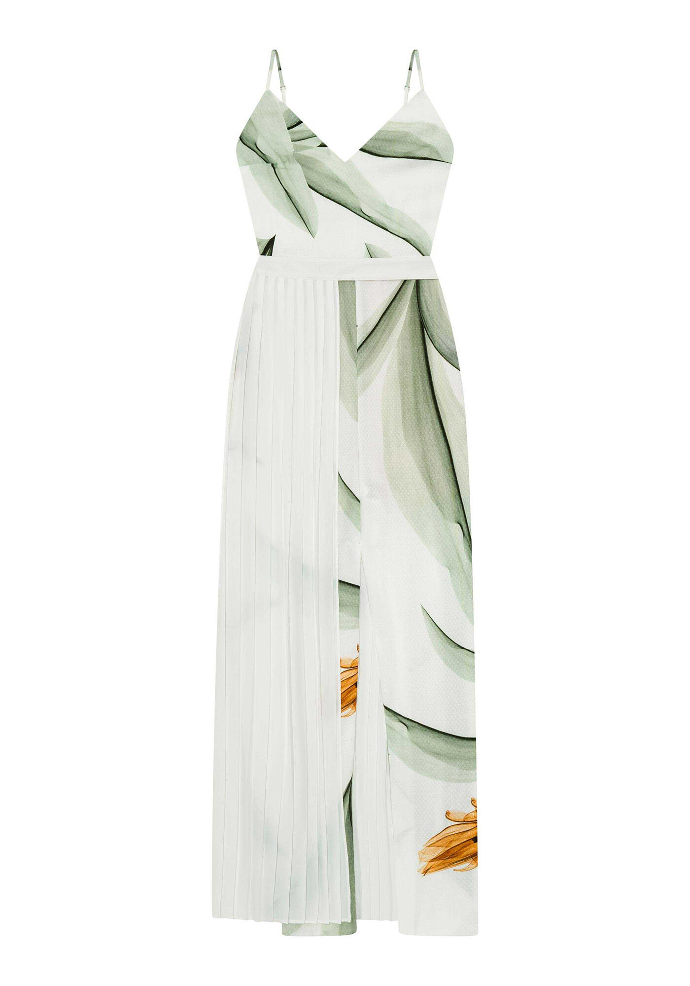 Macac&atilde;o Pantacourt Saia Plissada, , large.