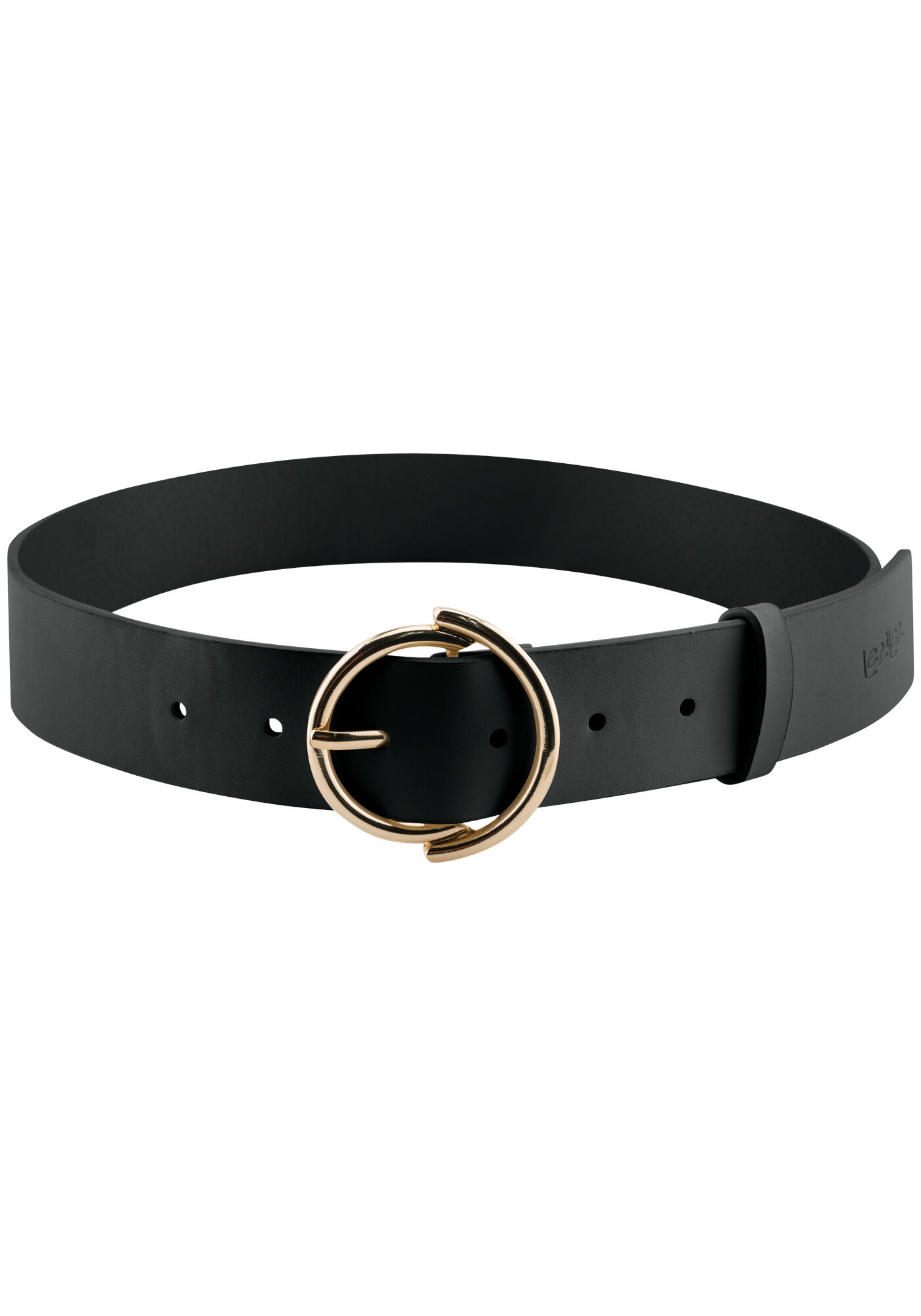 Cinto de Cintura M&eacute;dio com Fivela Redonda, , large.