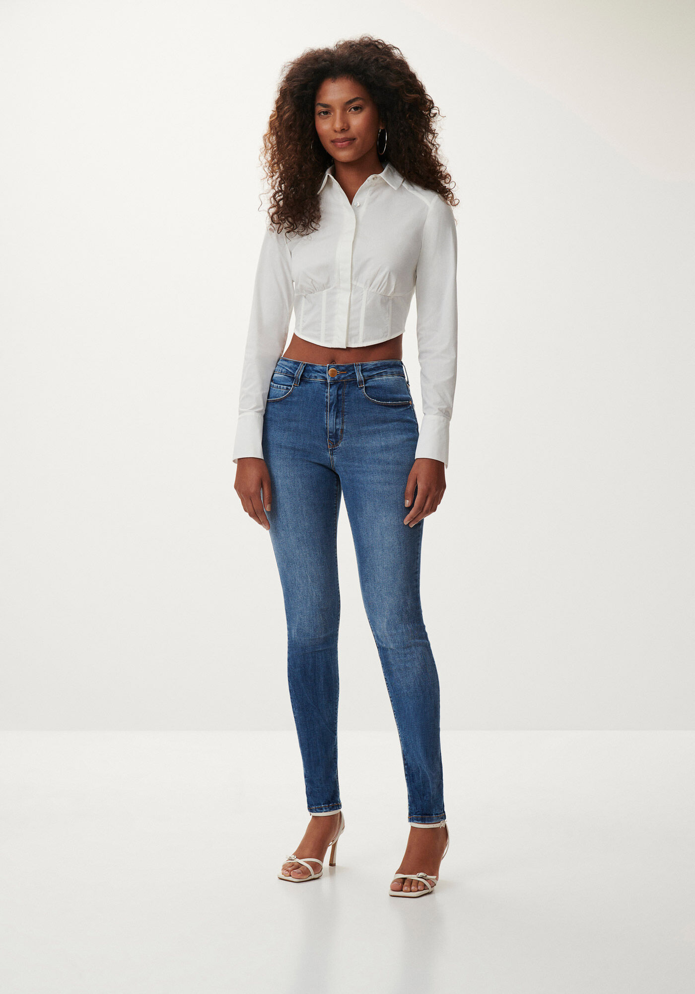 Cal&ccedil;a Jeans Skinny Estonada, , large.