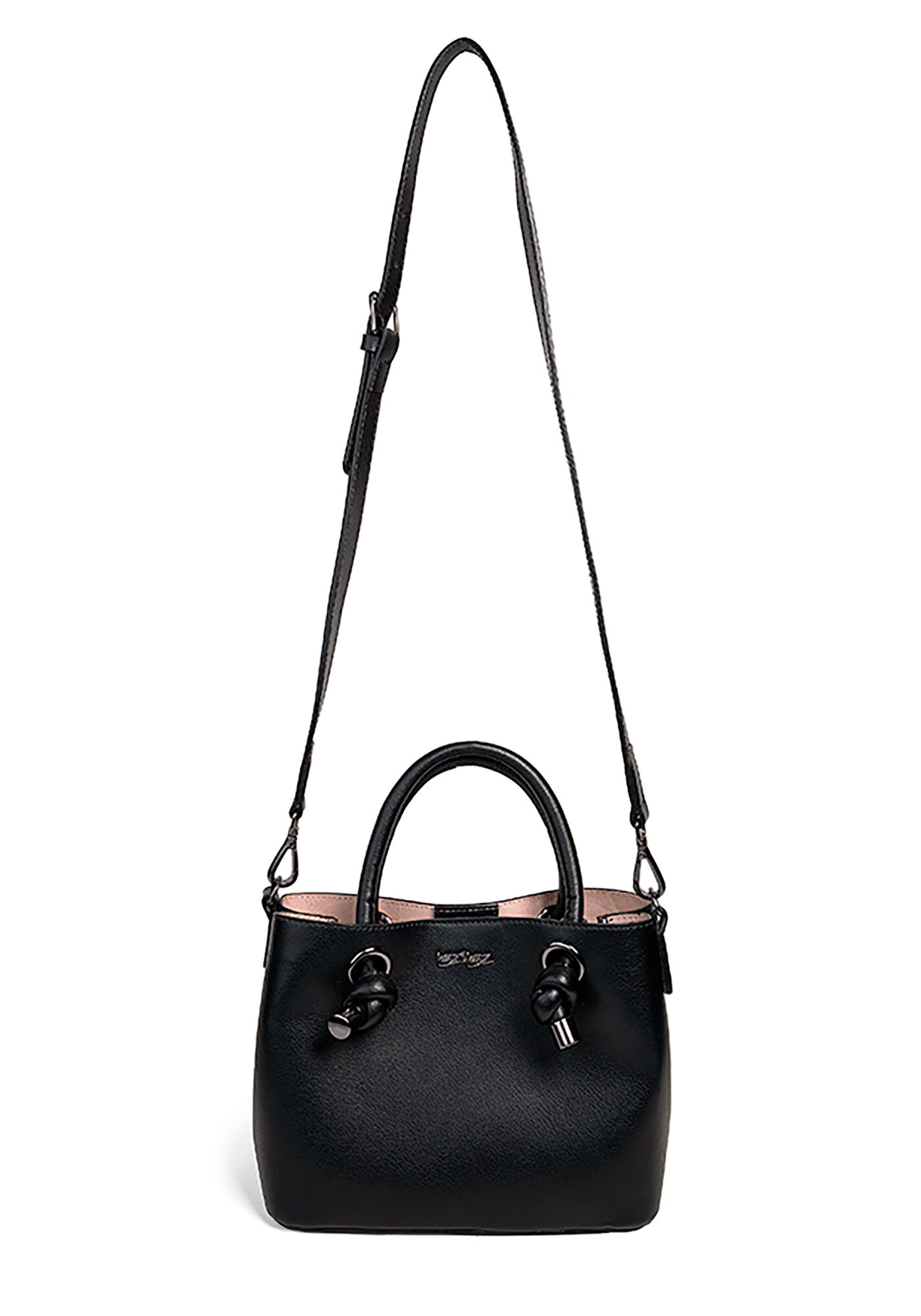 Bolsa Bucket Tiracolo com Detalhe N&oacute;, , large.