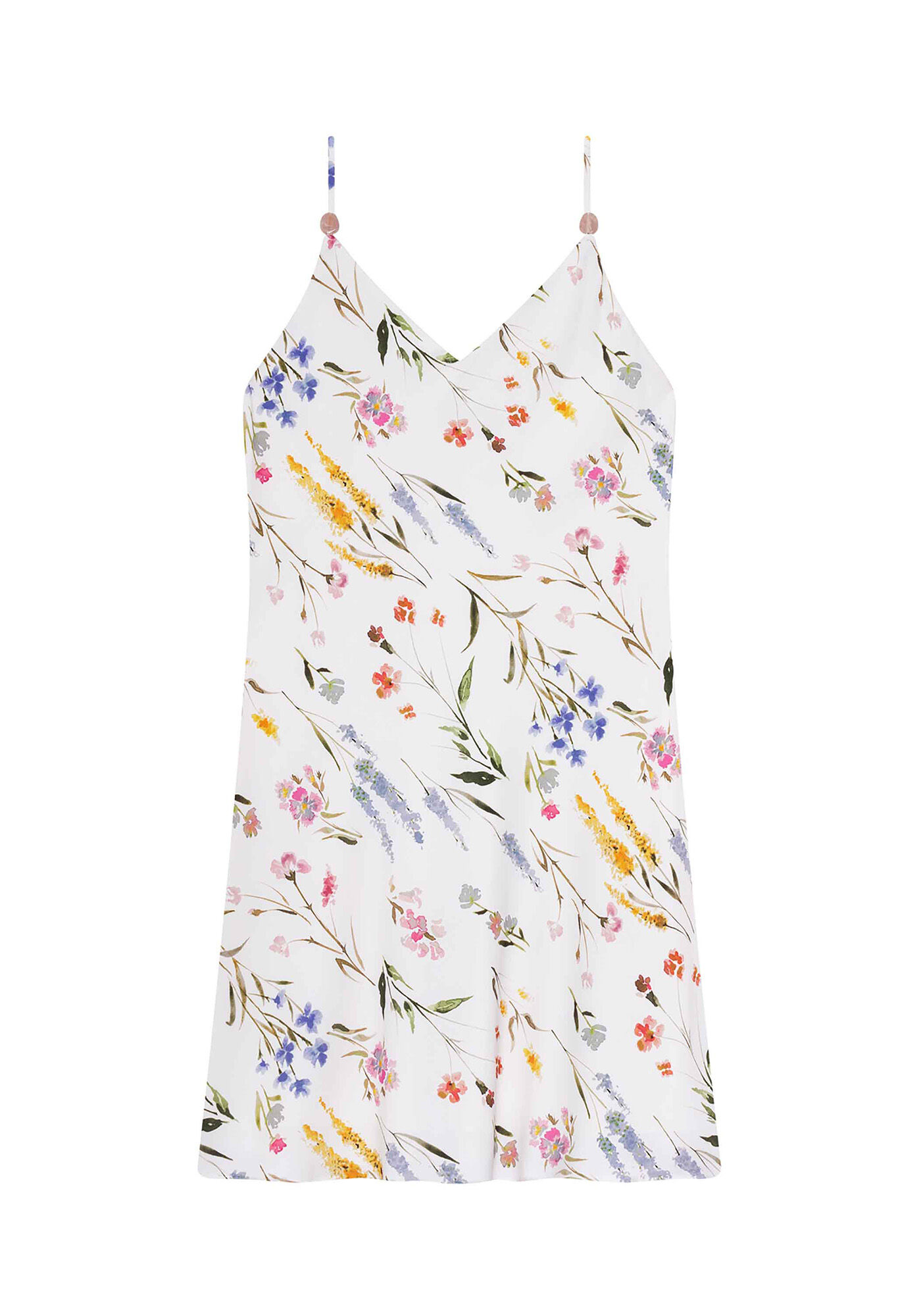 Vestido Tecido Poly Marocain Curto Alfazema, , large.