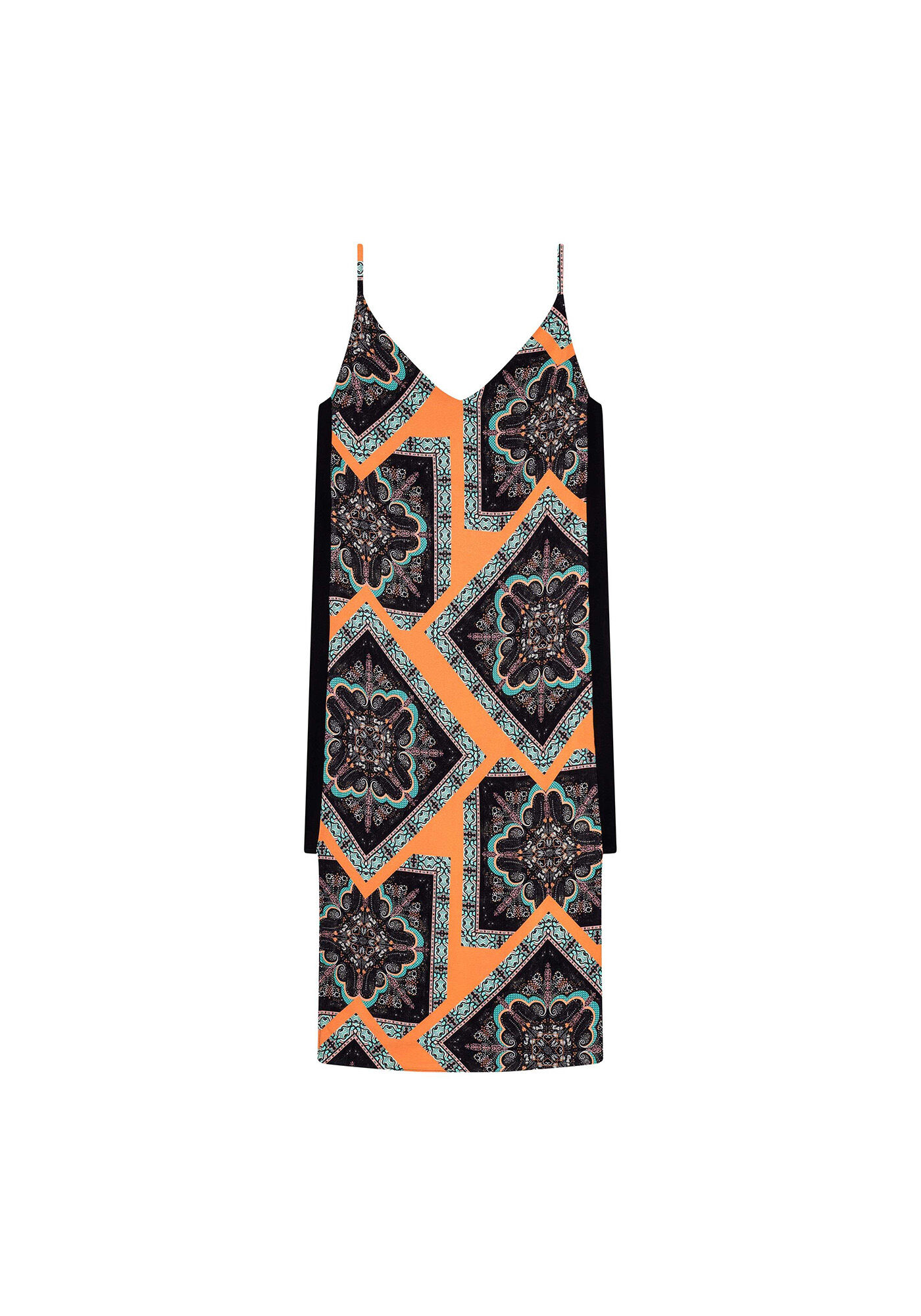 Vestido M&iacute;di Estampa Nimbim, , large.