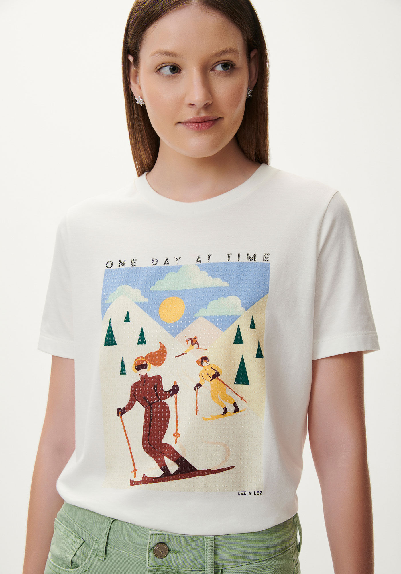 T-shirt em Algod&atilde;o Respons&aacute;vel Estampada, , large.