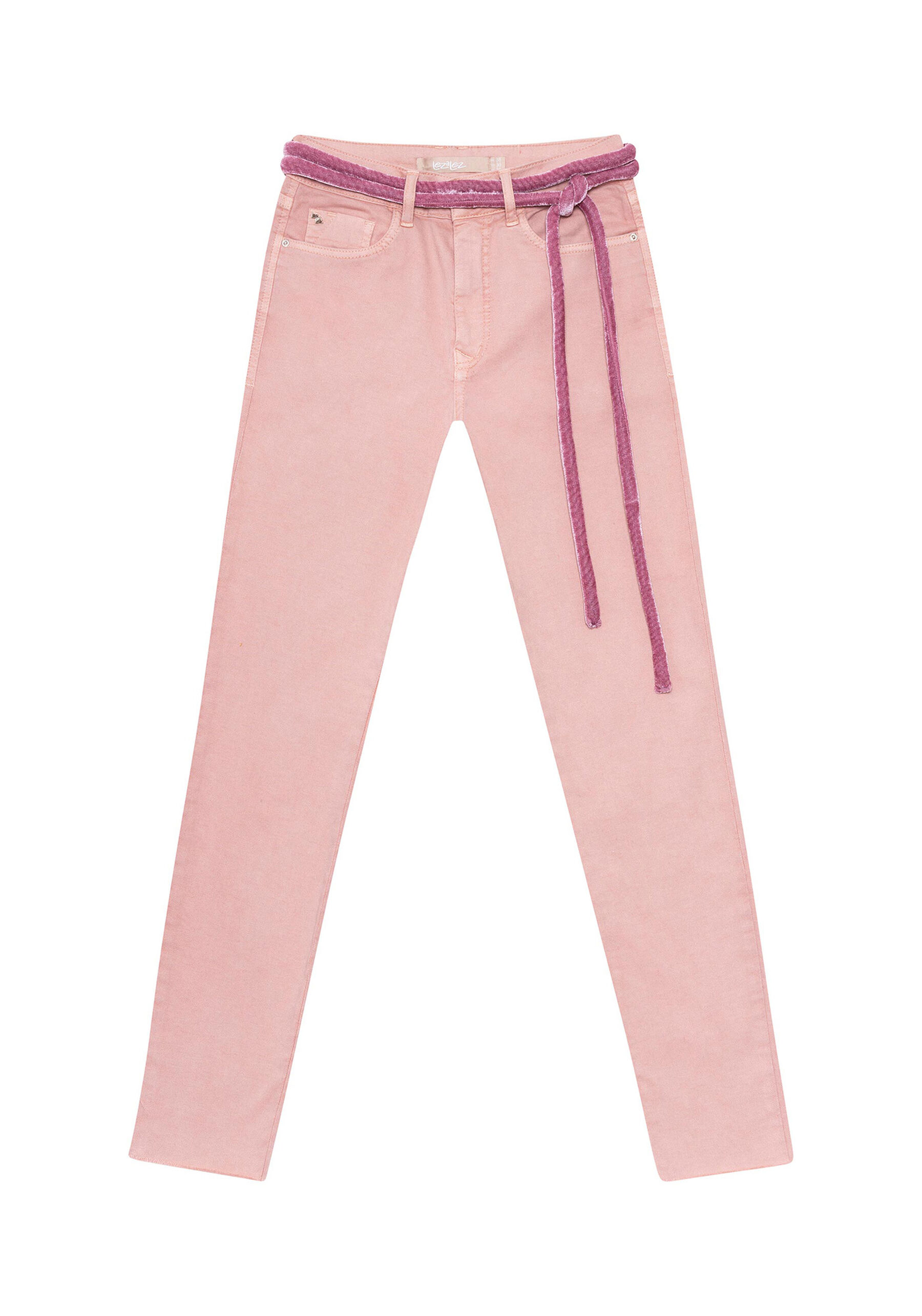 Calça Skinny Aruba Cinto Veludo, . Calça Skinny Aruba Cinto Veludo, , large.