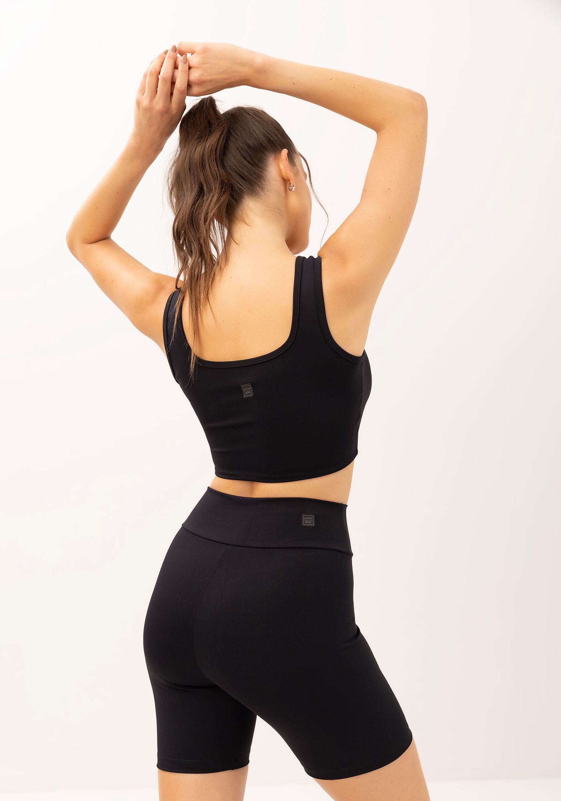 Bermuda Cintura Alta MOVE Minimal, . Bermuda Cintura Alta MOVE Minimal, , large.