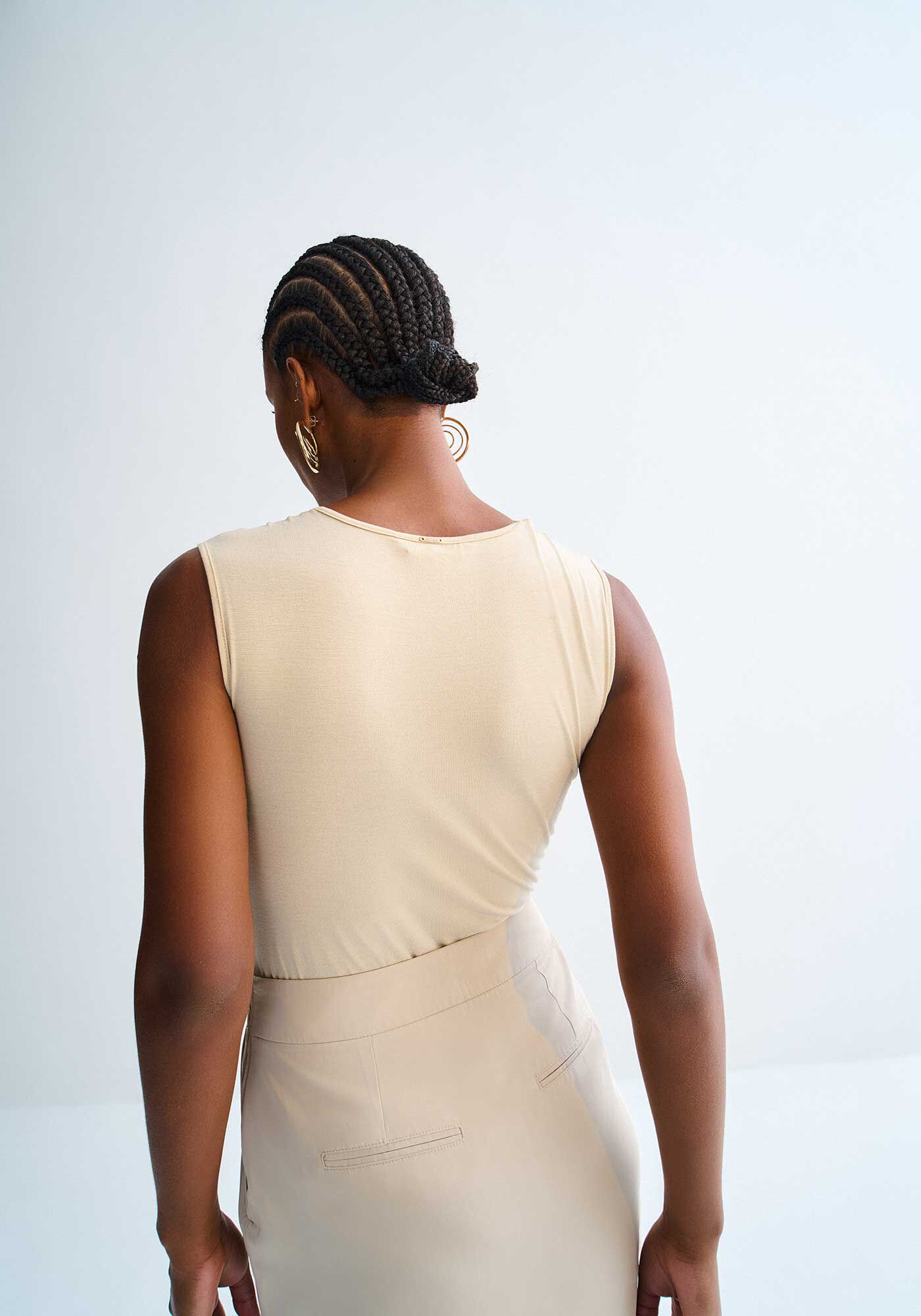 Body em Malha Modal com Tor&ccedil;&atilde;o Busto, , large.