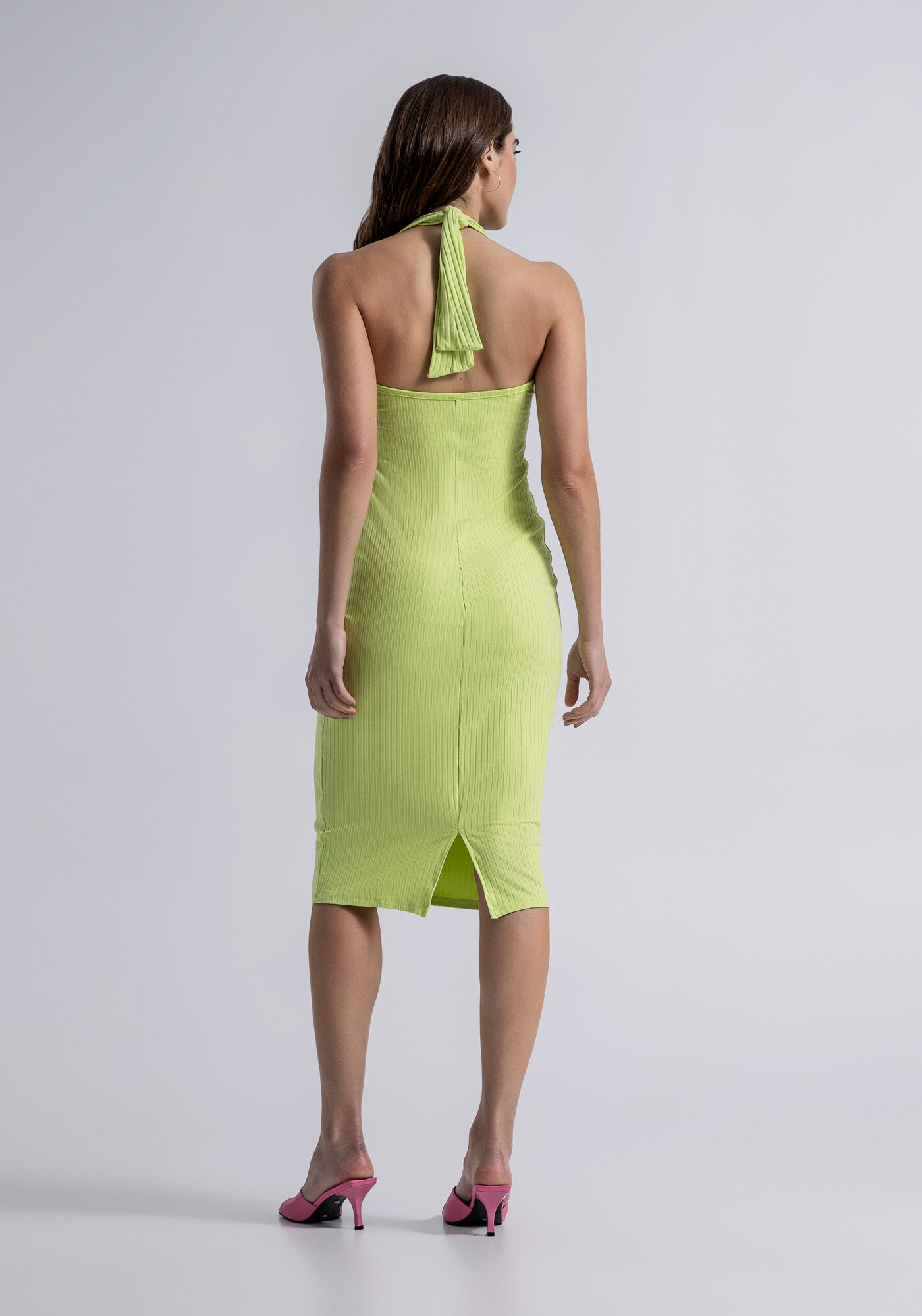 Vestido frente unica hotsell midi