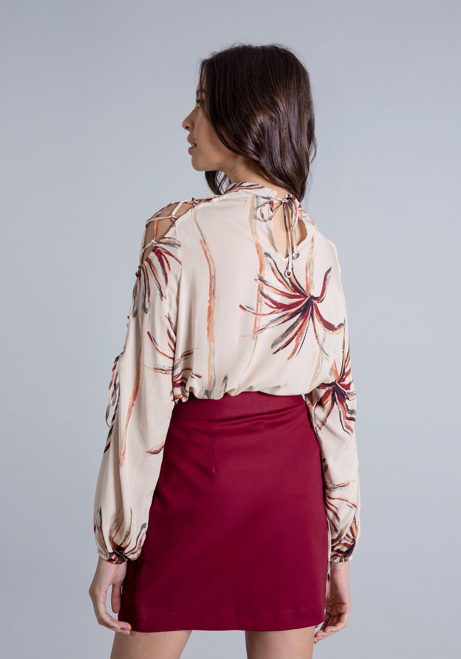 Blusa Manga Longa Lace Up, . Blusa Manga Longa Lace Up, , large.