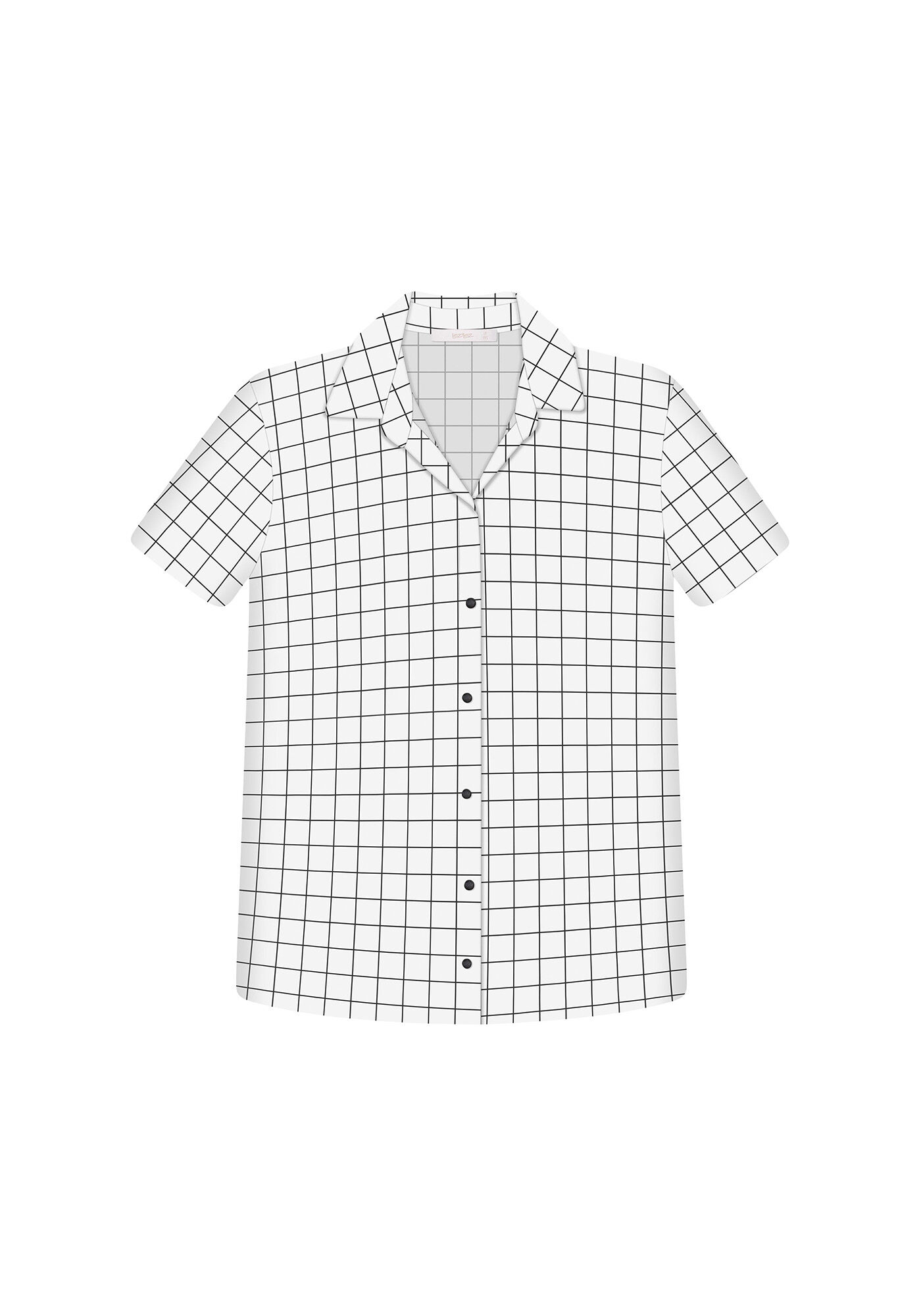 Camisa Manga Curta Estampa, , large.