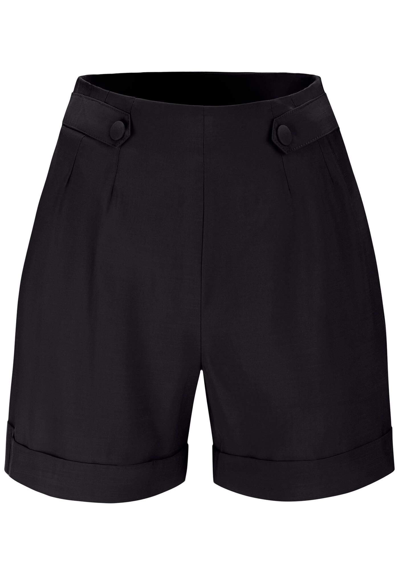 Shorts Alfaiataria Cintura Alta com Martingale, , large.