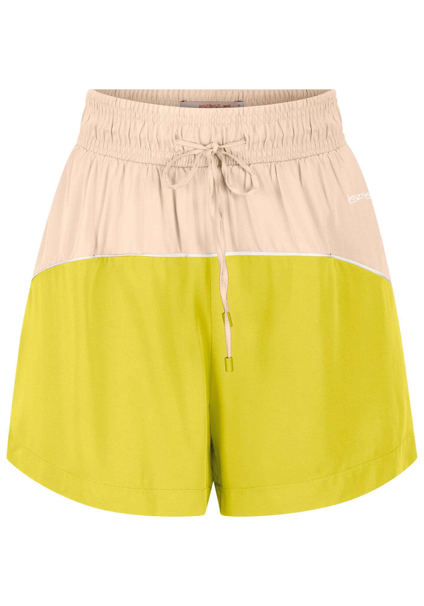 Shorts Cintura M&eacute;dia MOVE Fitness com Recortes Bicolor, , large.