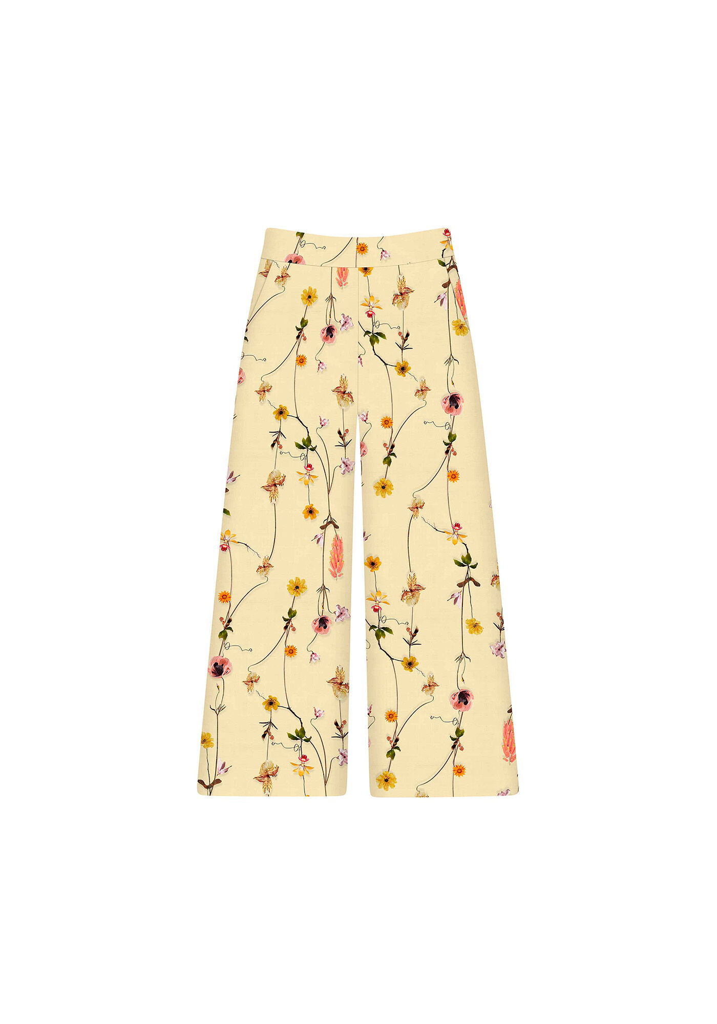 Cal&ccedil;a Tecido Linho Washed Plus Pantacourt, , large.