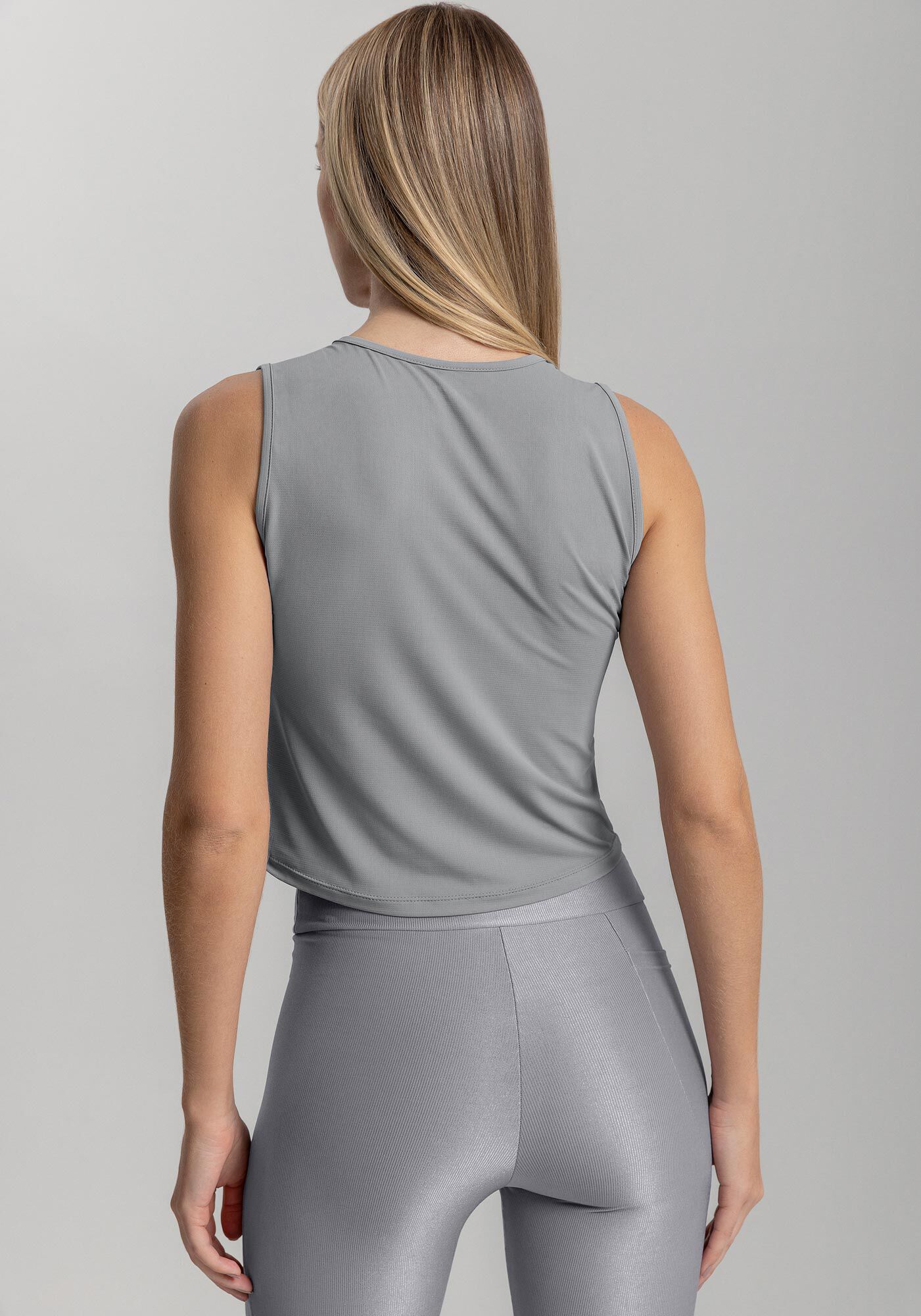 Blusa Cropped Sem Mangas Com Prote&ccedil;&atilde;o Solar Move, , large.