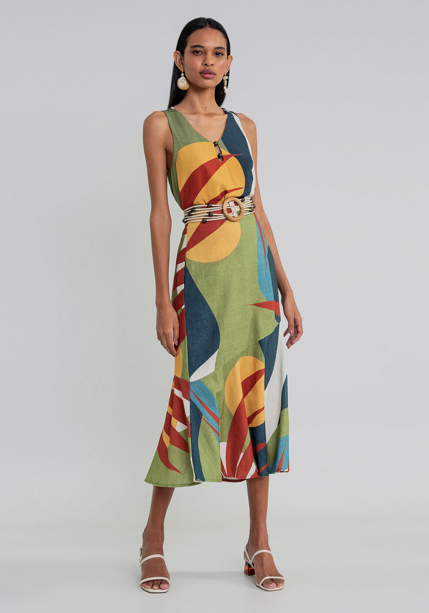 Blusa Detalhe B&uacute;zios Estampa, , large.