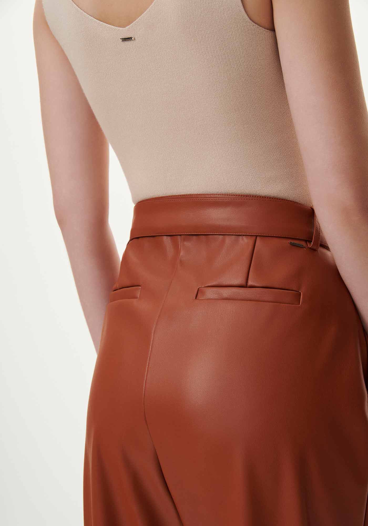 Cal&ccedil;a Carrot PU com Cinto, , large.