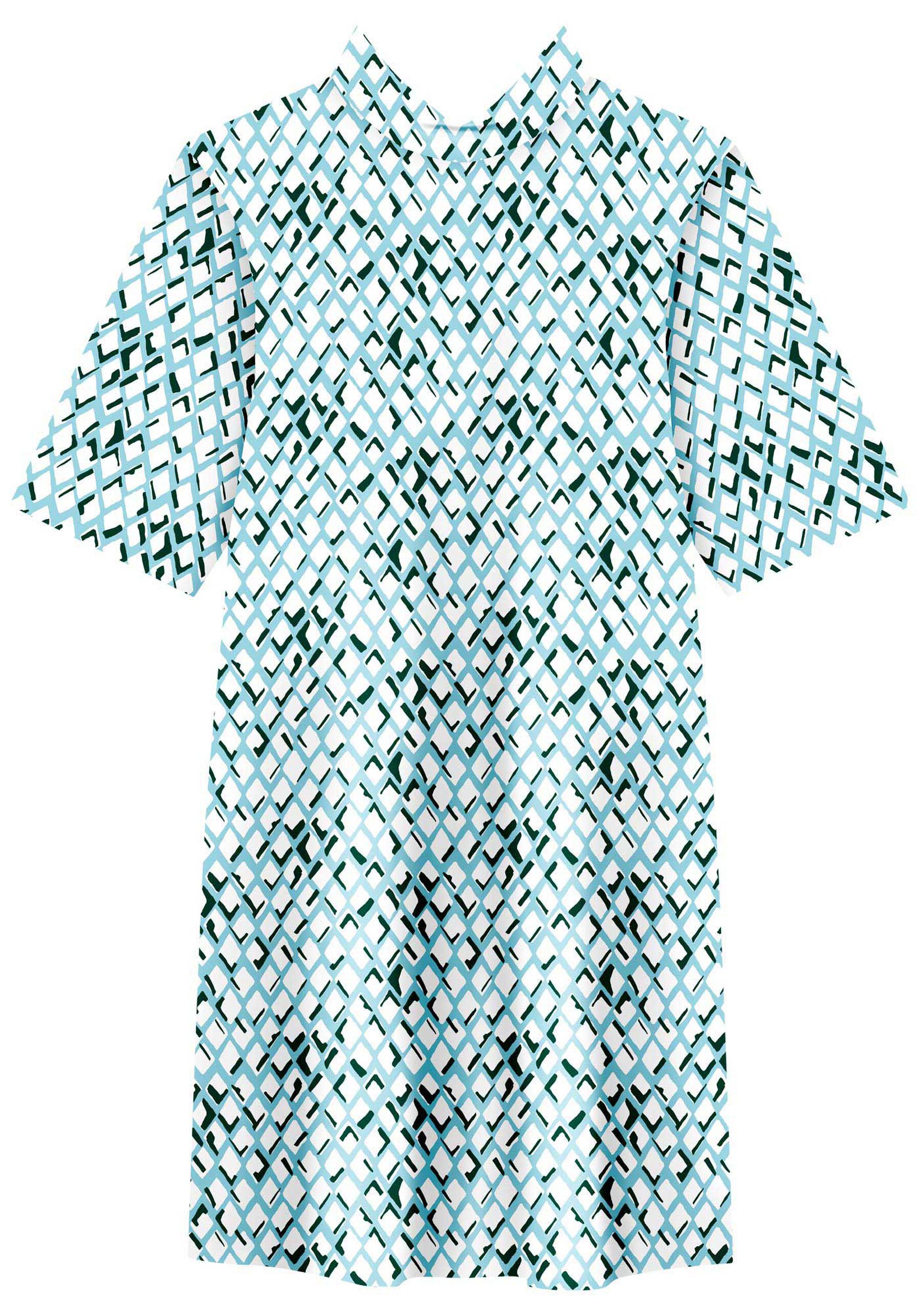 Vestido Curto Estampado Com Gola Alta Em Moletom De Viscose, . Vestido Curto Estampado Com Gola Alta Em Moletom De Viscose, , large.