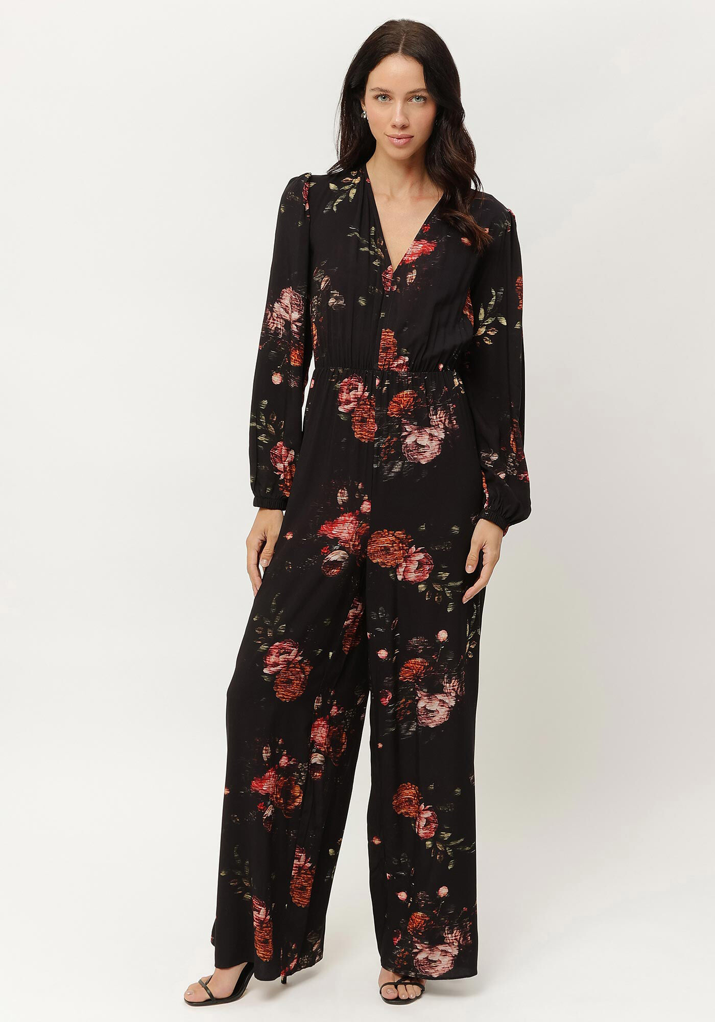 Macac&atilde;o Longo Manga Longa Estampado com Amarra&ccedil;&atilde;o, , large.