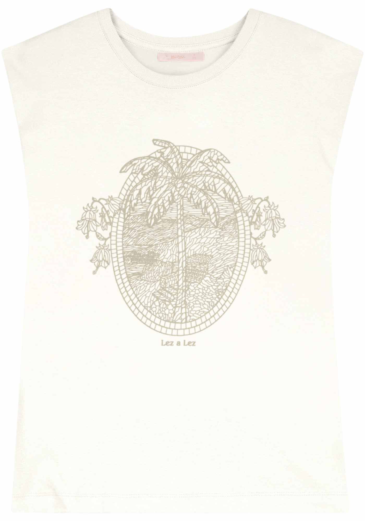 T-shirt Muscle Tee em Malha Estampada, , large.