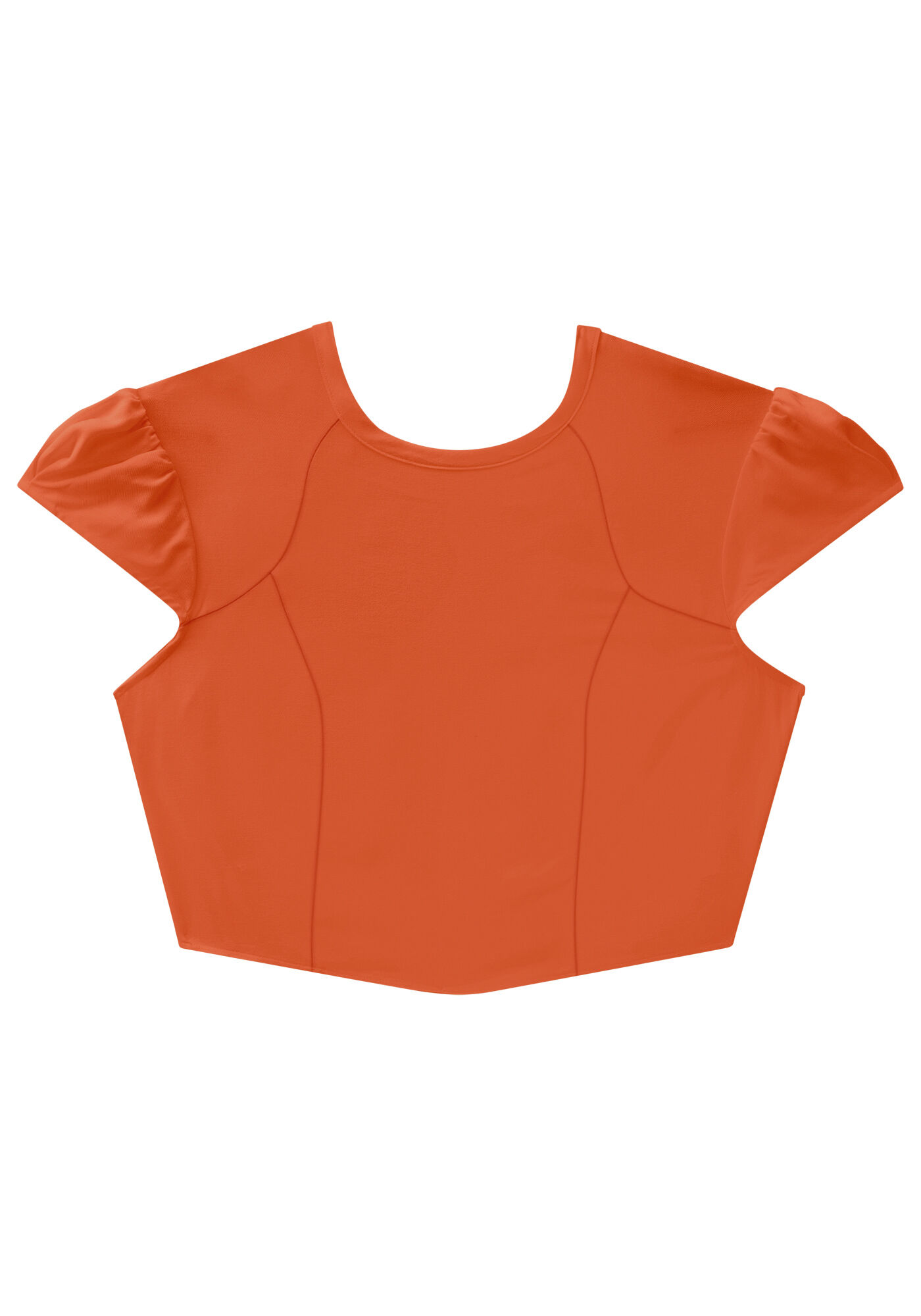 Blusa Cropped em Viscose com Amarra&ccedil;&atilde;o Costas, , large.