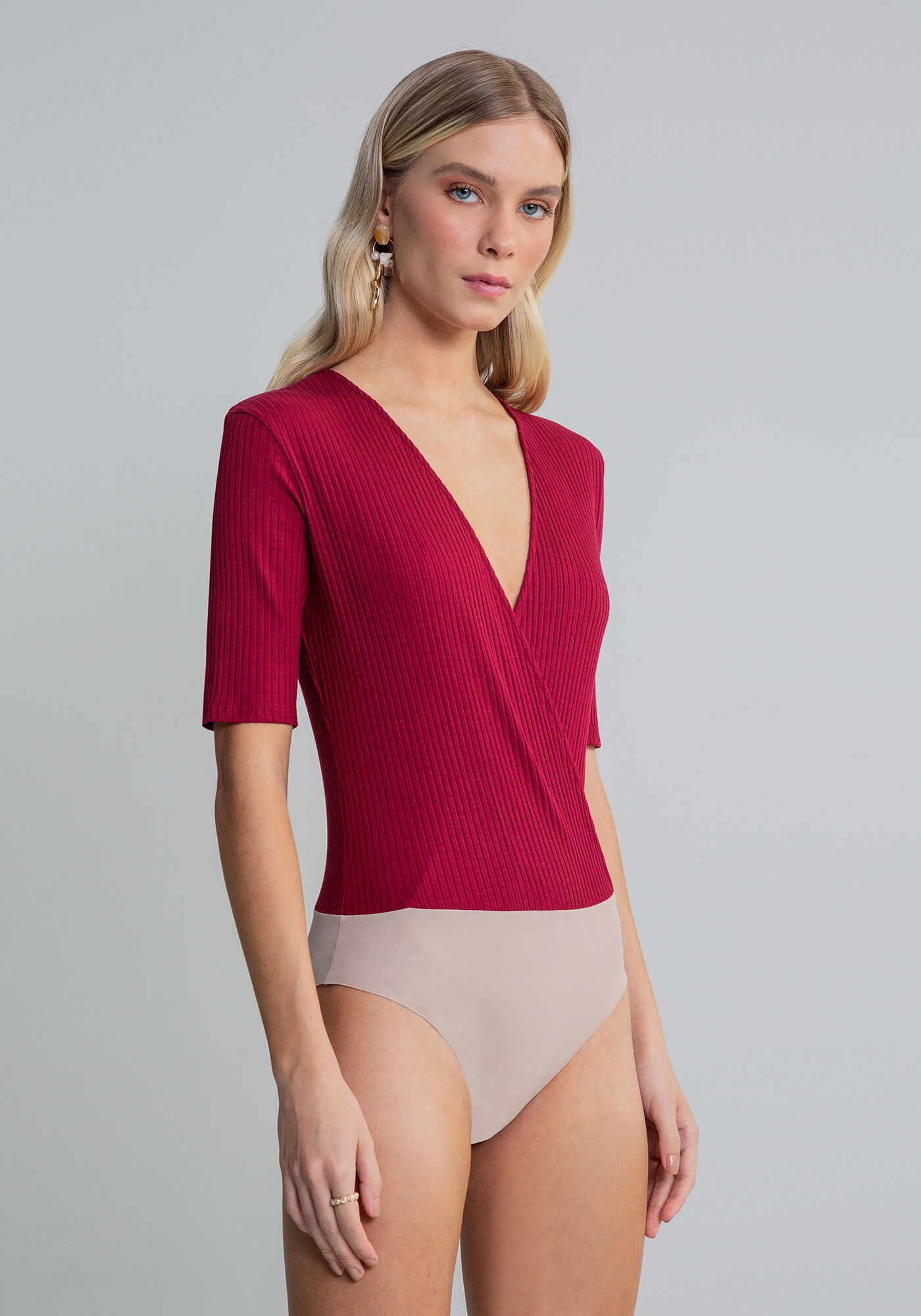 Body Manga Longa Transpassado, , large.