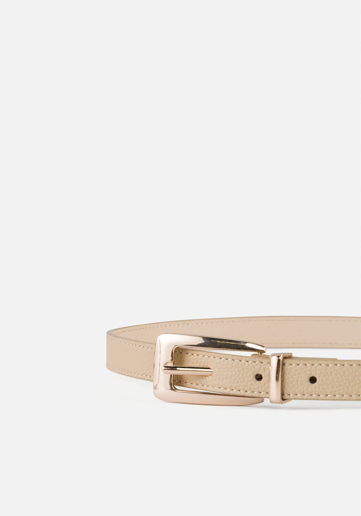 Cinto De Quadril Com Fivela E Ponteira Em Metal, BEGE ALIEN, large.