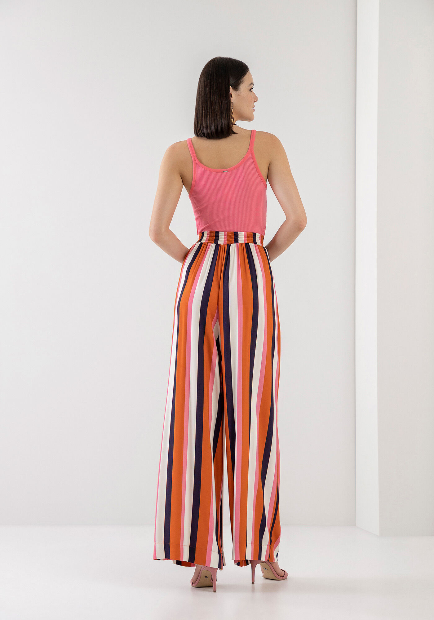 Blusa Canelada B&aacute;sica com Al&ccedil;as, , large.