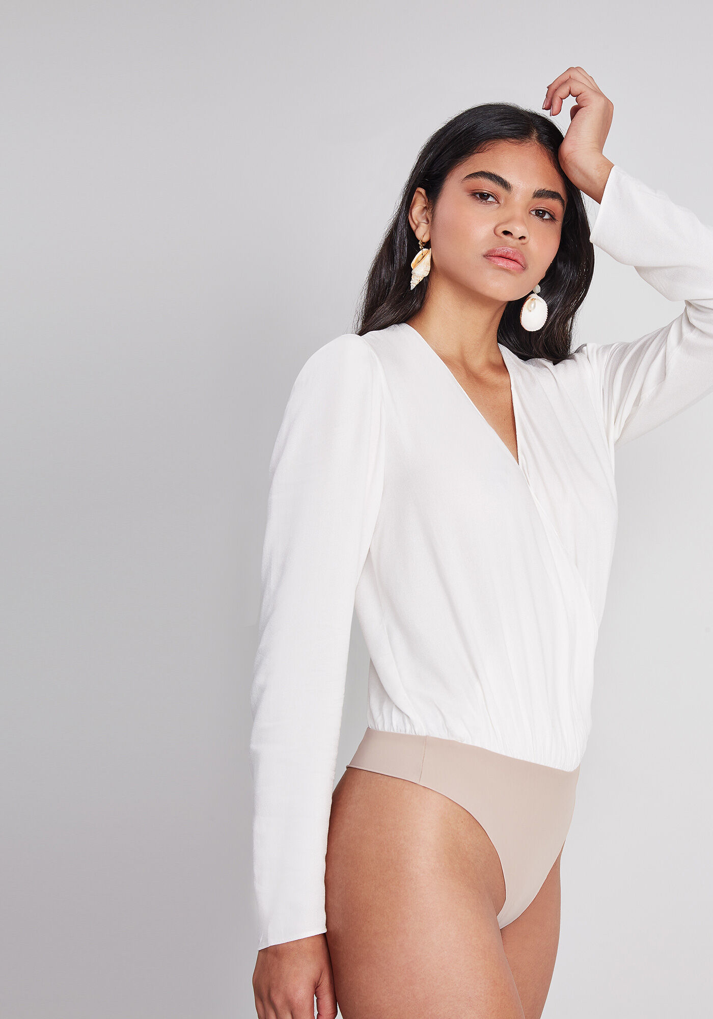 Body Manga Longa Transpassado, , large.