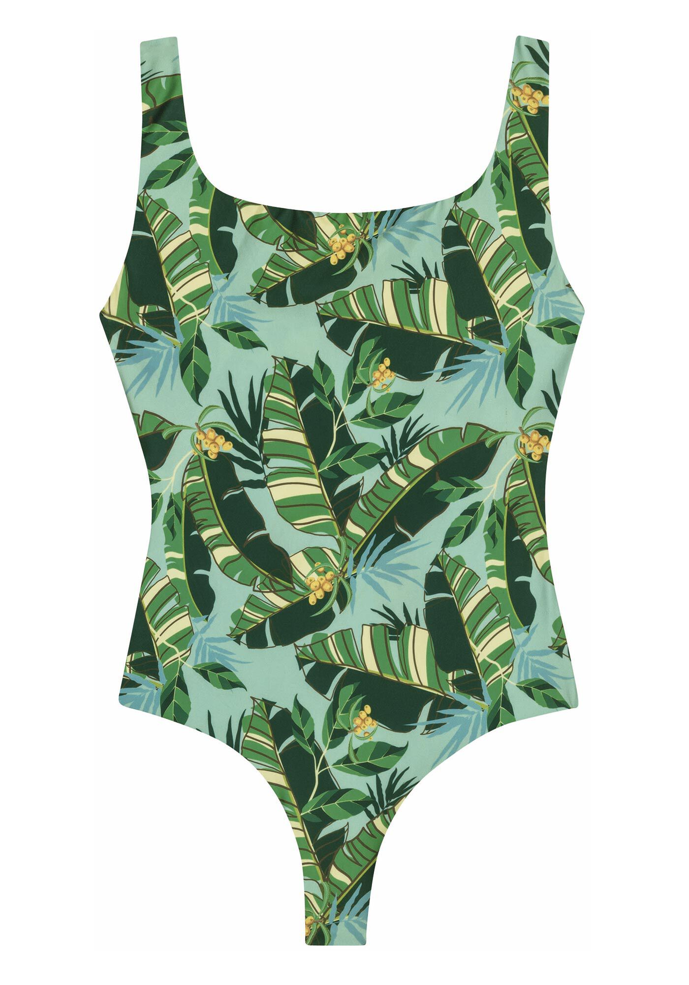 Mai&ocirc; Dupla Face Estampado com Costas Cavadas, , large.