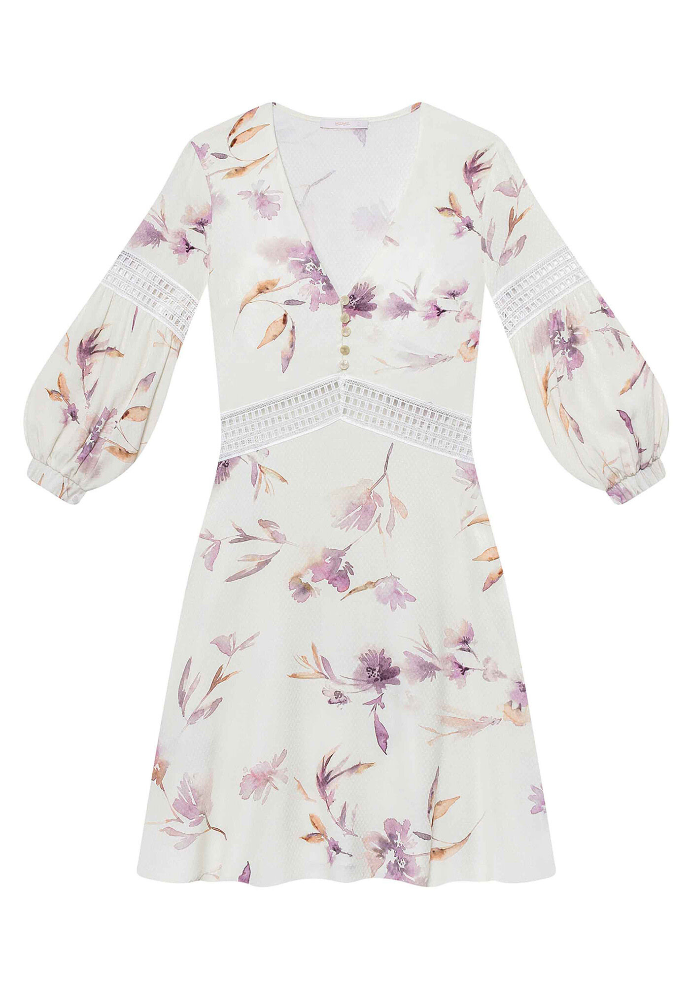 Vestido Tecido Rayon Stars Curto, , large.