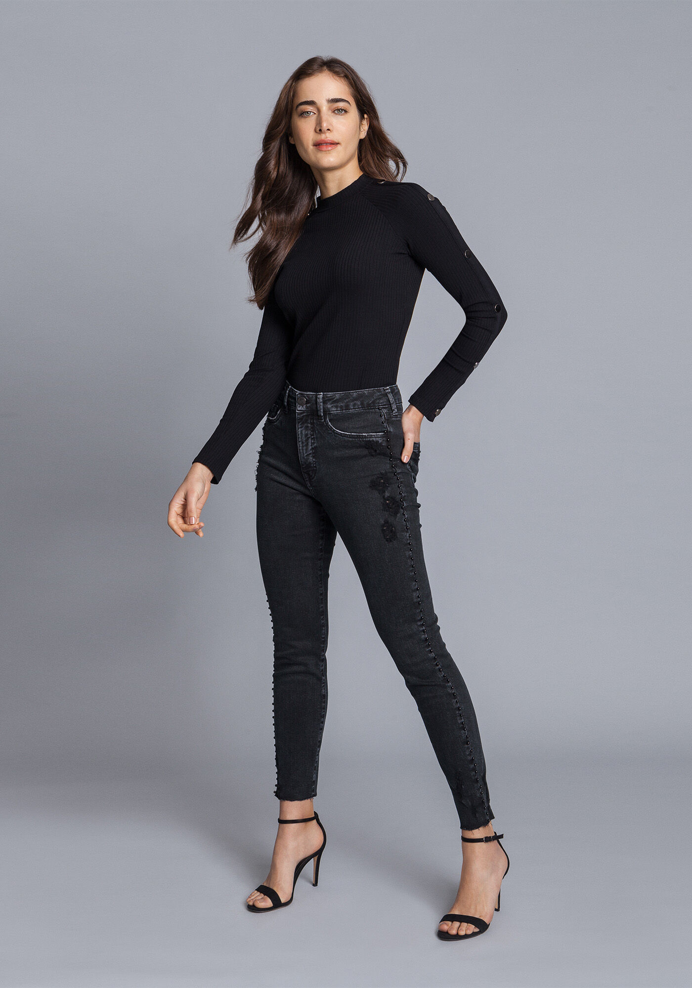 Cal&ccedil;a Jeans Skinny Aruba Flat Belly, , large.