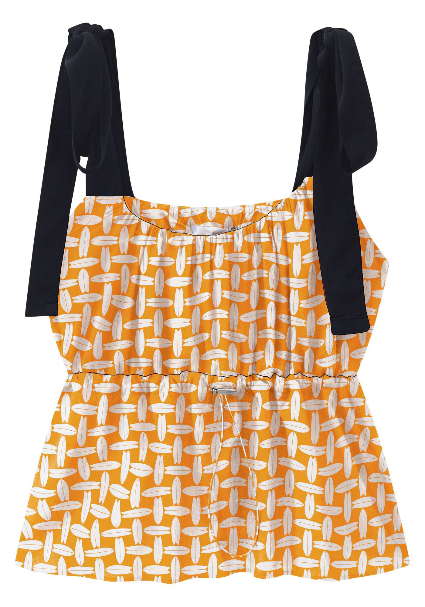 Blusa com Al&ccedil;as em Viscose com Regulador, , large.