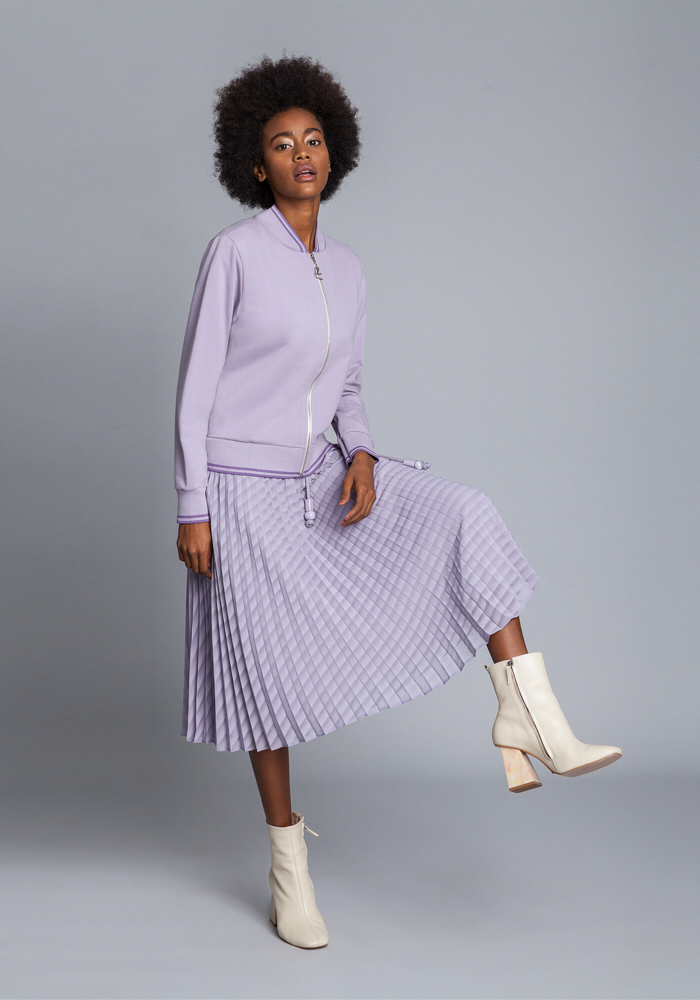 Jaqueta Bomber Retil&iacute;nea, , large.