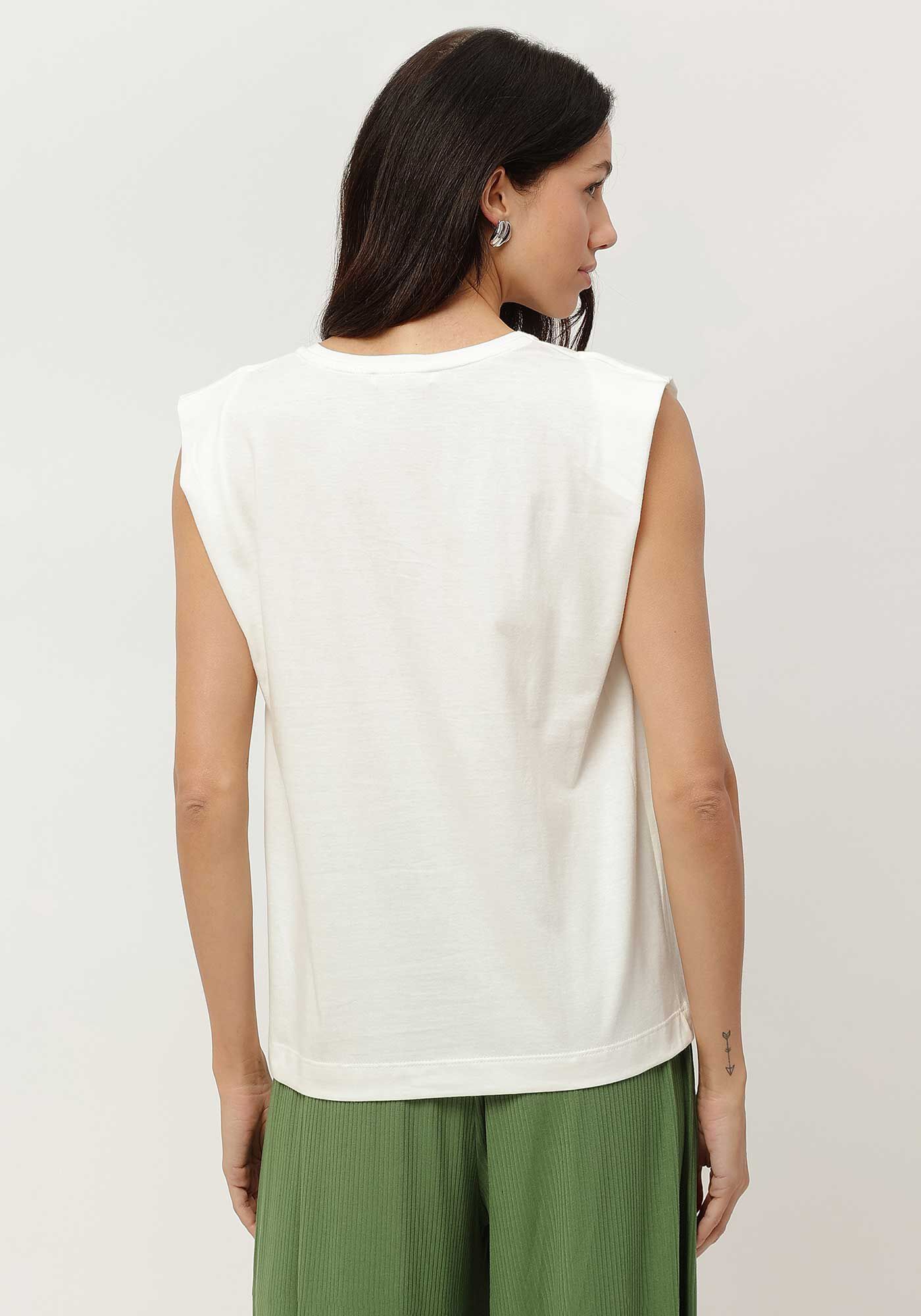 T-shirt Muscle Tee em Malha Estampada, , large.