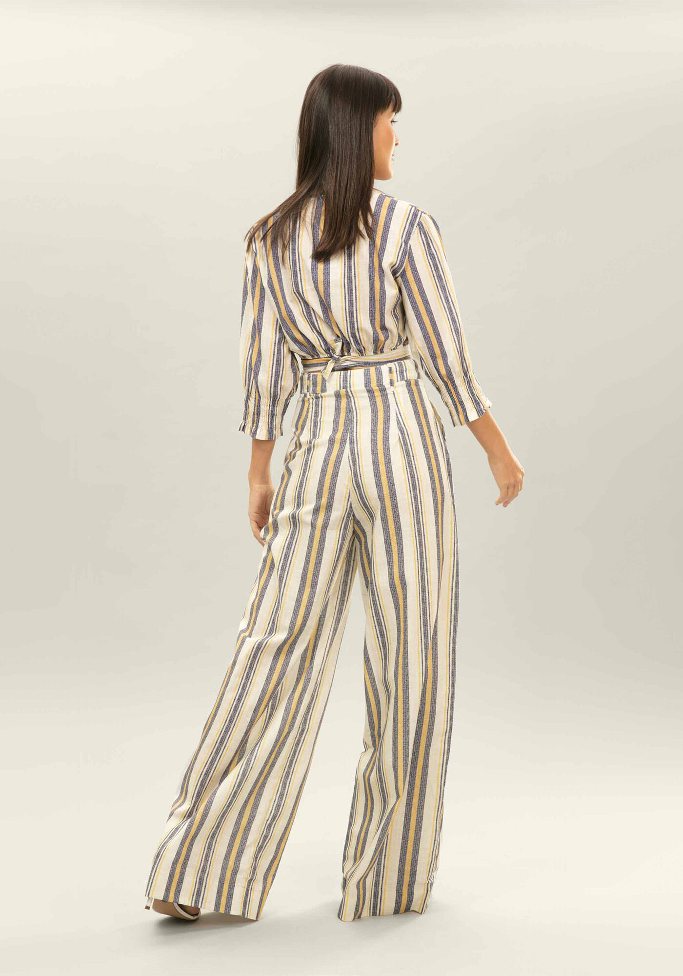 Blusa Manga 3/4 Amarra&ccedil;&atilde;o, , large.