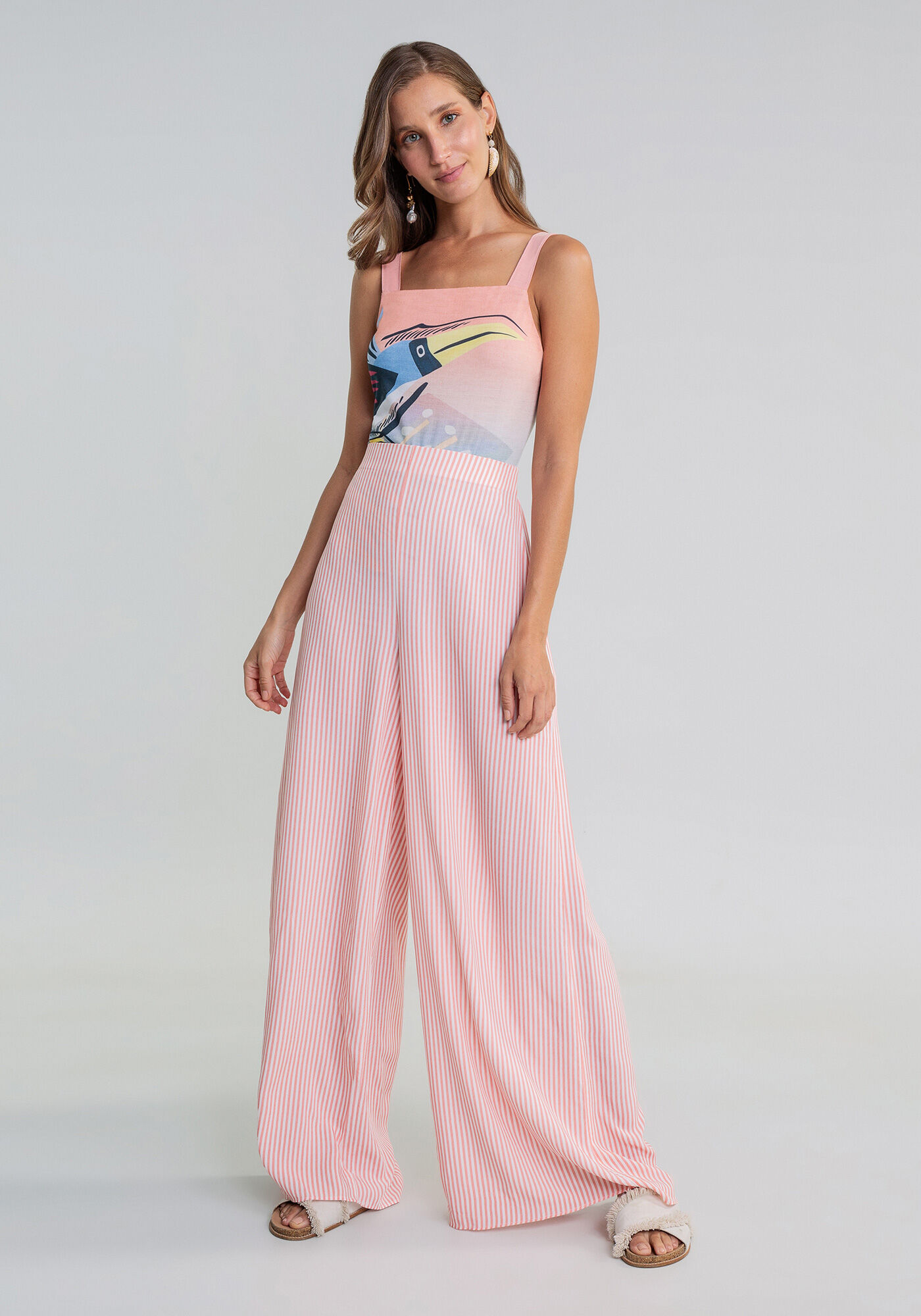 Body com Al&ccedil;as Decote Reto, , large.