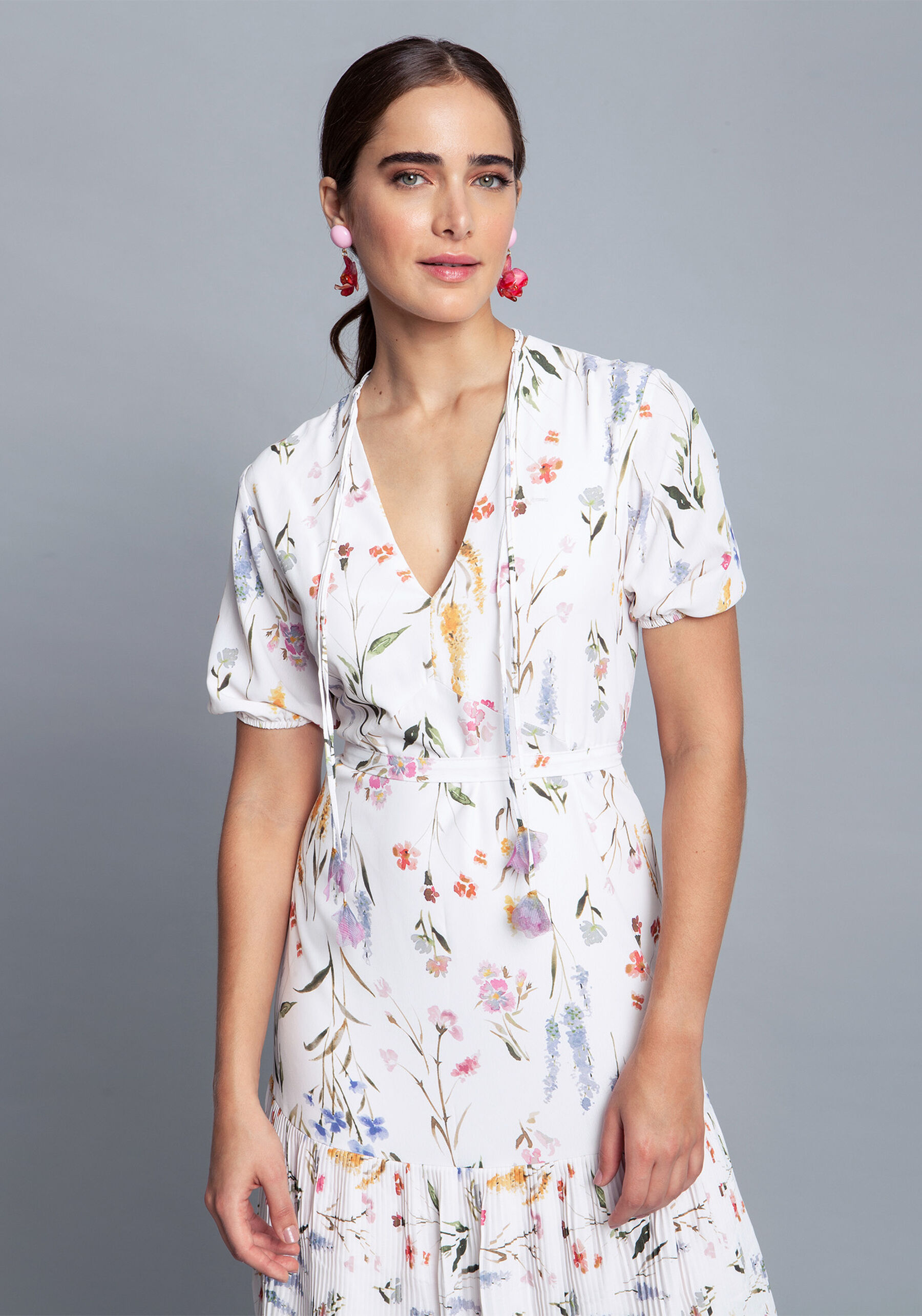 Vestido Tecido Poly Marocain Midi, . Vestido Tecido Poly Marocain Midi, , large.