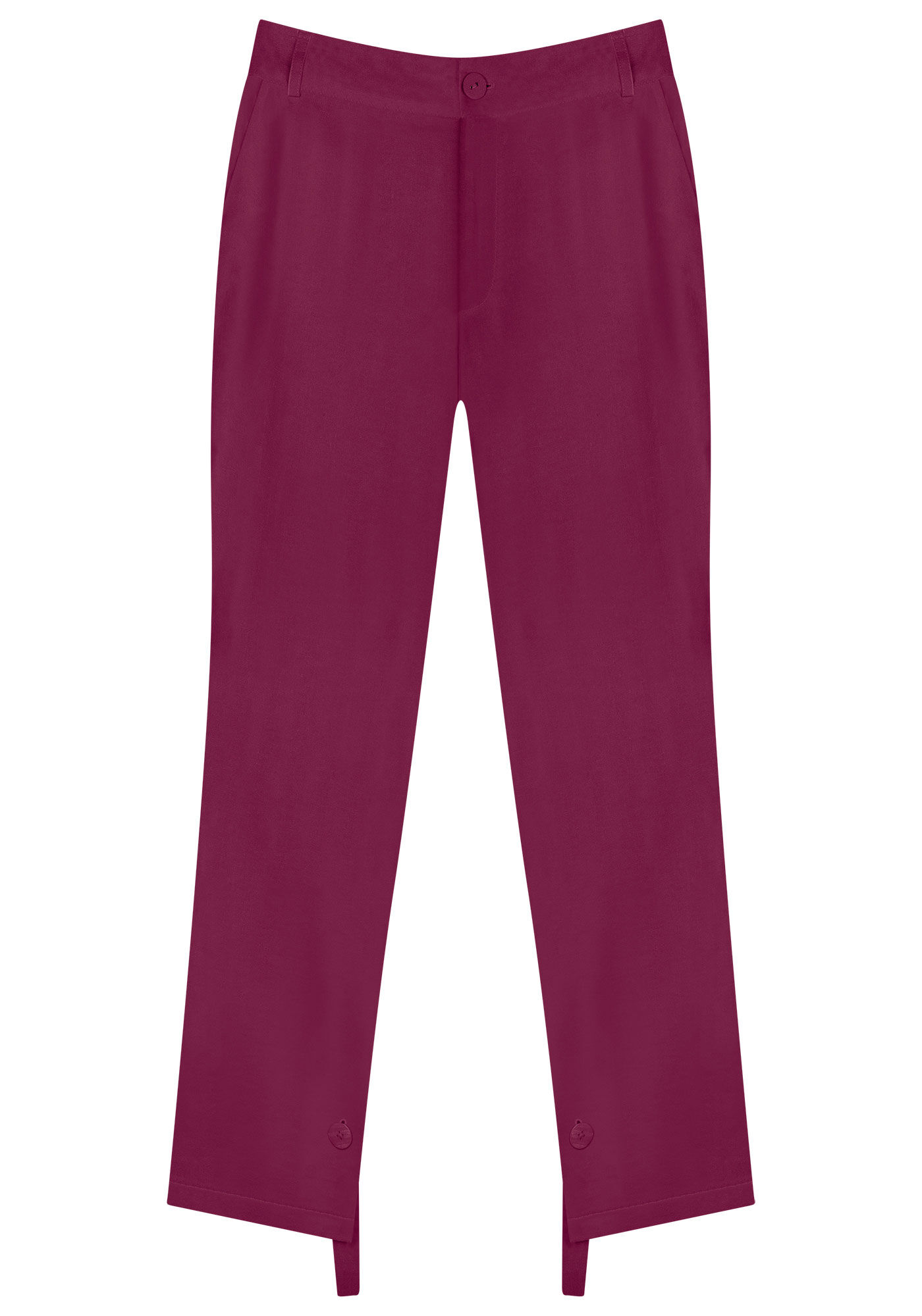 Cal&ccedil;a Alfaiataria em Linho com Barra Assim&eacute;trica, , large.