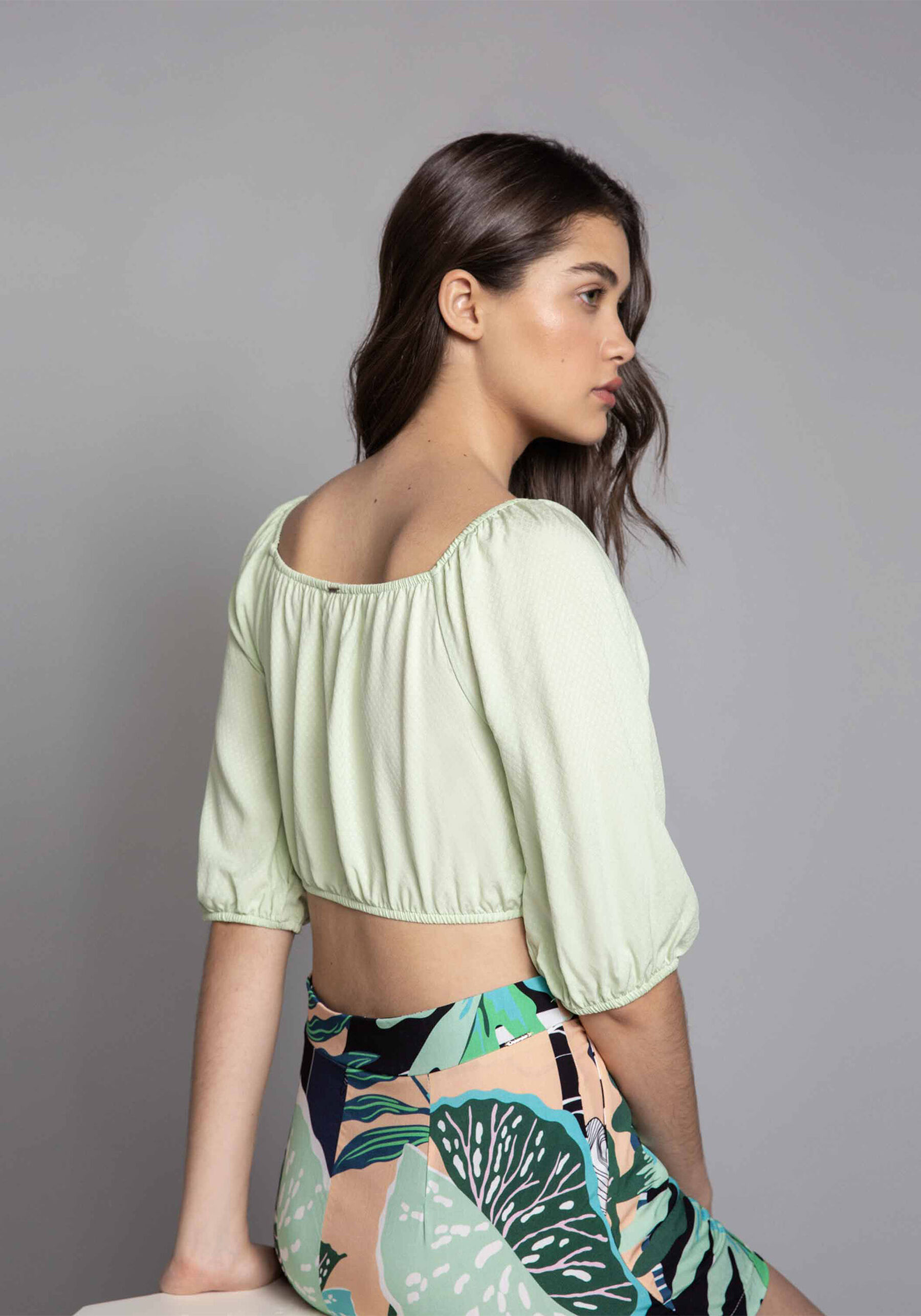 Blusa Cropped Amarração, . Blusa Cropped Amarração, , large.