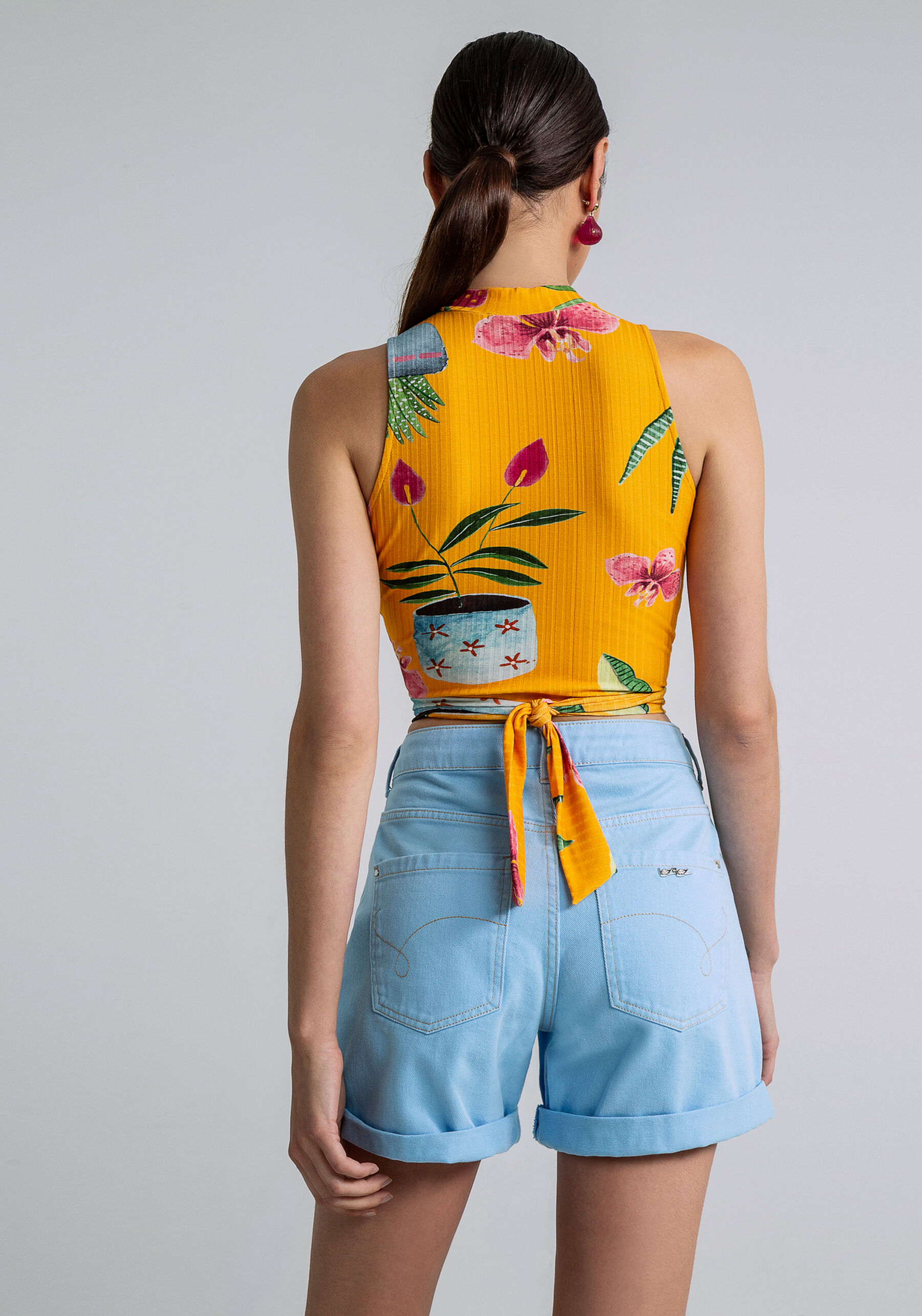 Blusa Cropped Faixa Estampa, . Blusa Cropped Faixa Estampa, , large.