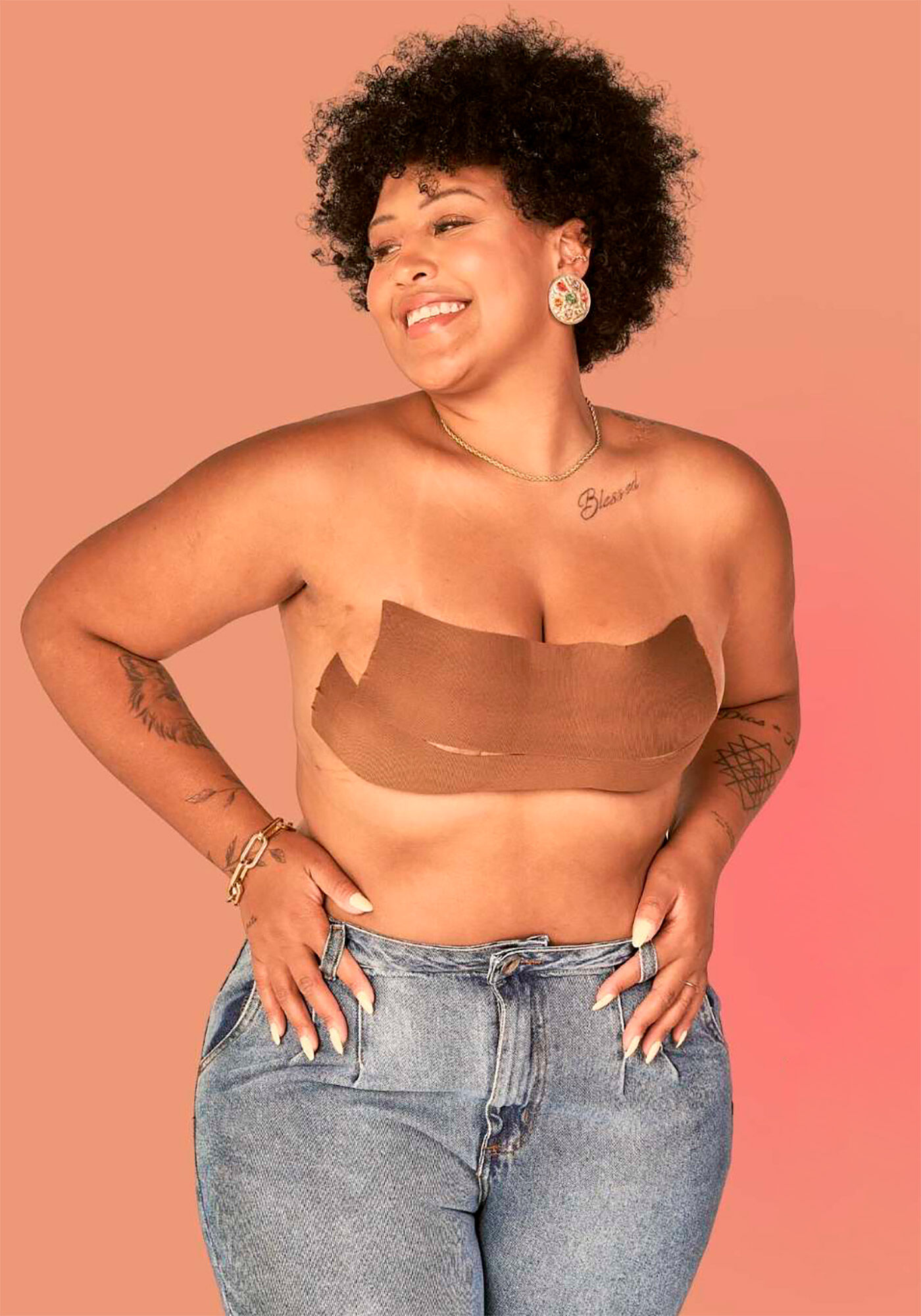 Fita Up Adesiva Top Invis&iacute;vel (Tam. P), , large.