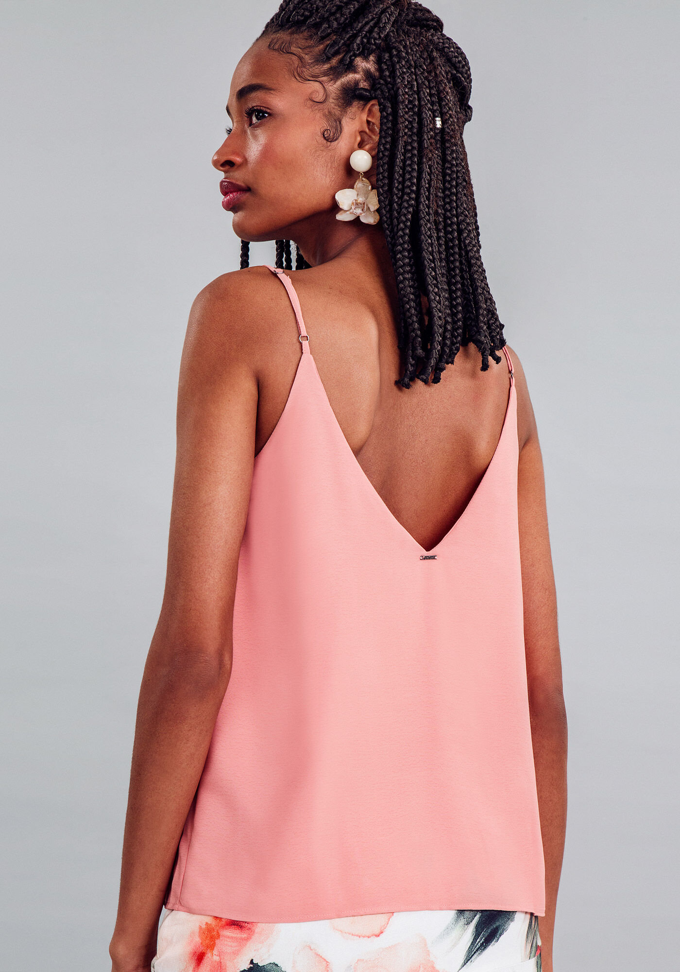 Blusa Tecido Poly Marocain, , large.