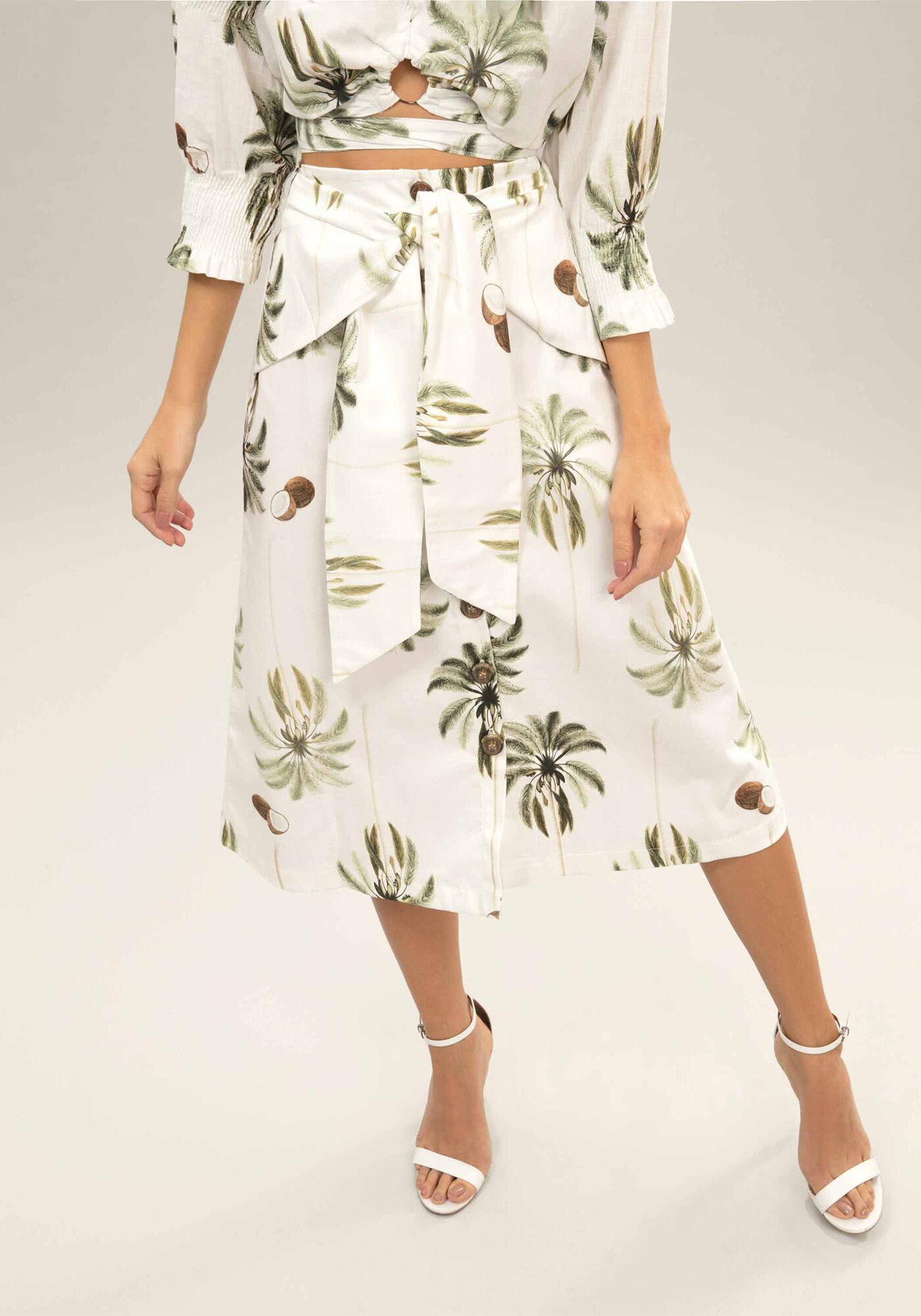 Saia M&iacute;di Amarra&ccedil;&atilde;o Estampa, , large.