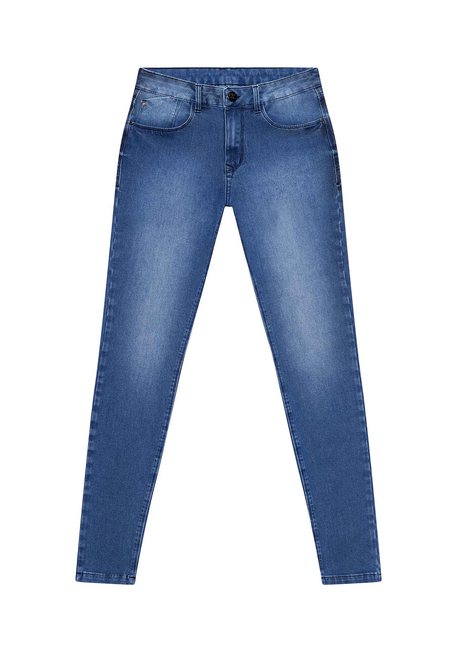 Calça Jeans Com Elastano Bali, JEANS, large.