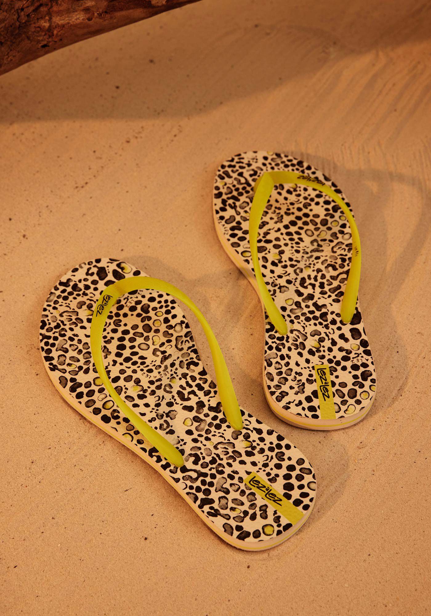 Chinelo Feminino Estampado Com Tiras Finas, ARATU BEGE, large.