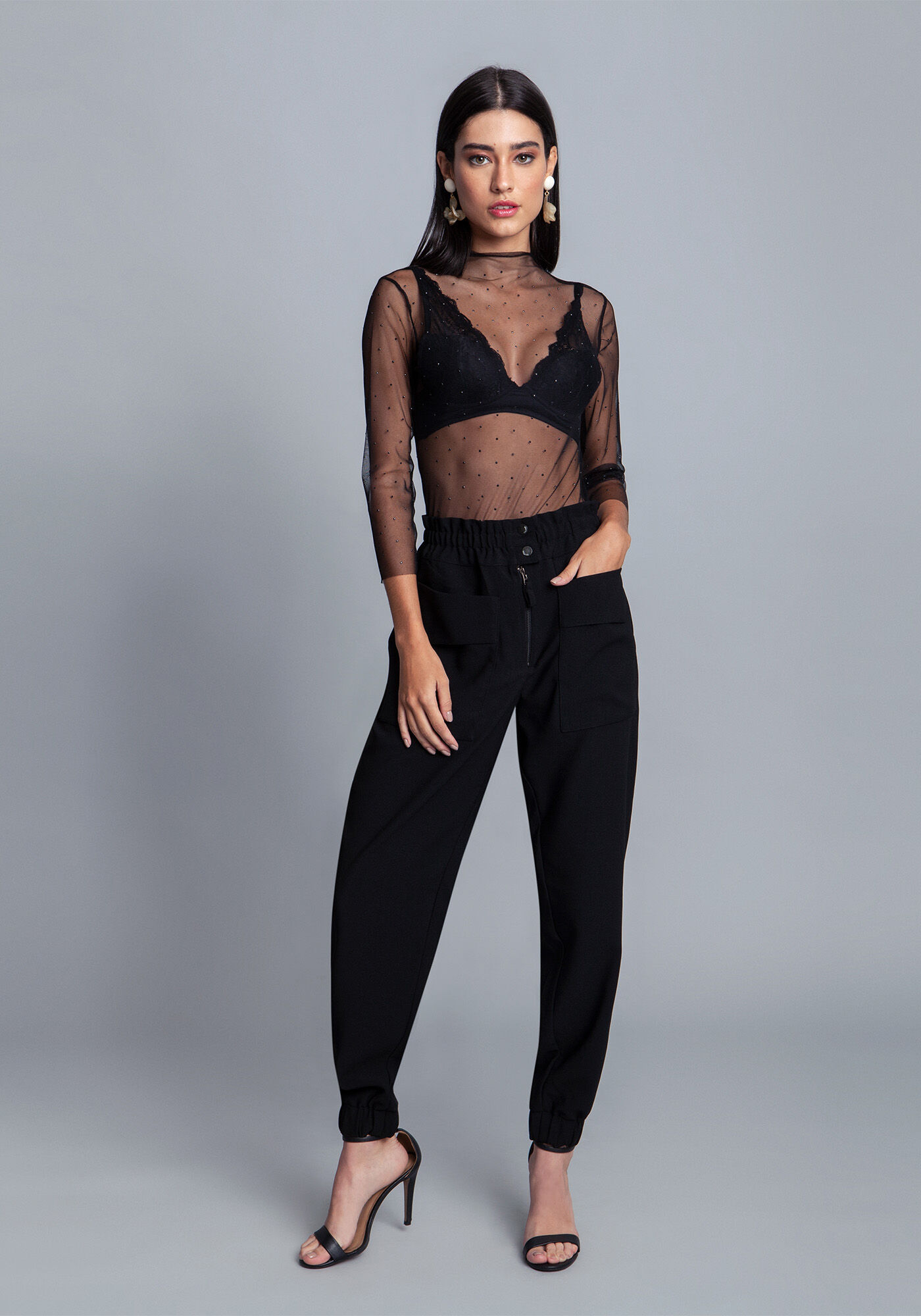 Body Tule Manga 3/4, , large.