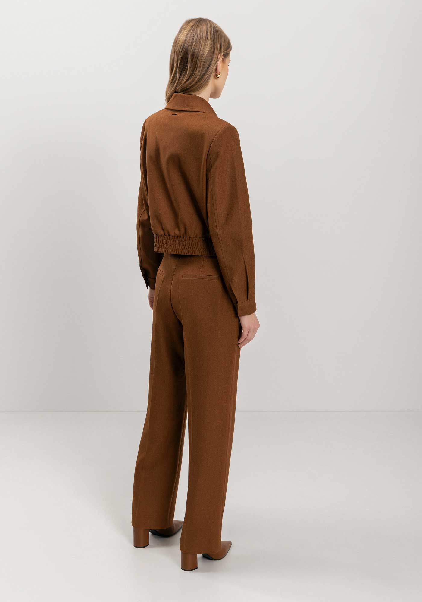 Cal&ccedil;a Reta De Cintura M&eacute;dia Com Z&iacute;peres, , large.