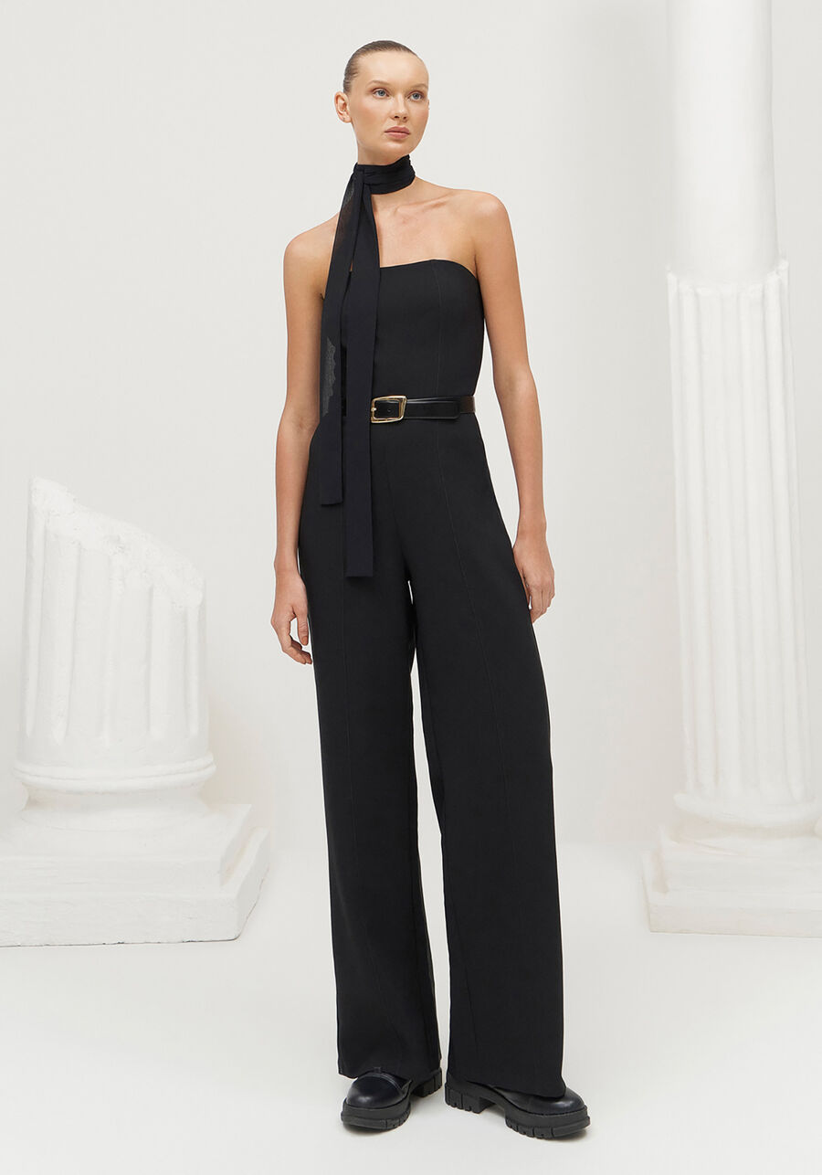 Macacão Longo Pantalona Sem Alça, . Macacão Longo Pantalona Sem Alça, , large.