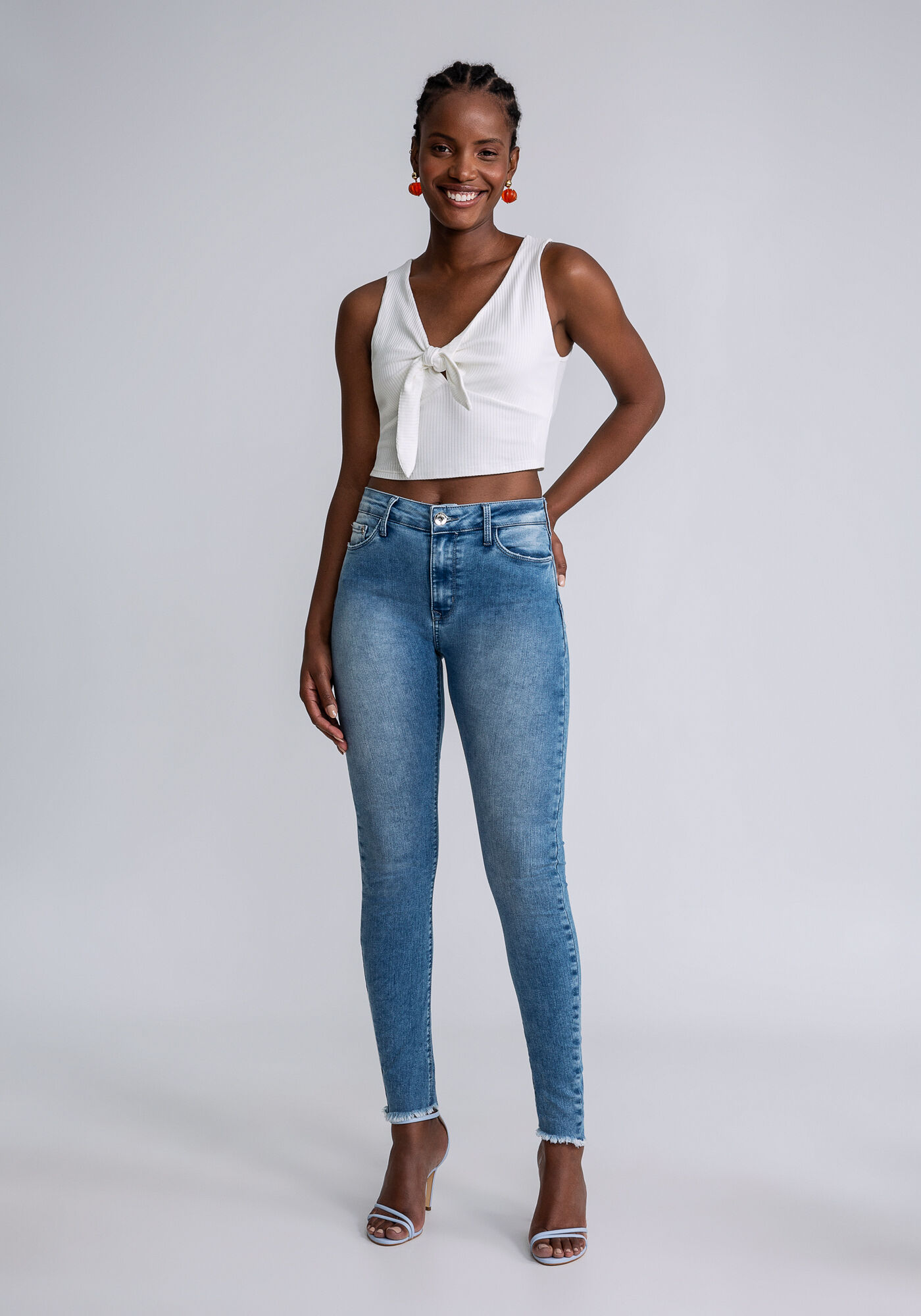 Regata Cropped La&ccedil;o Decote, , large.